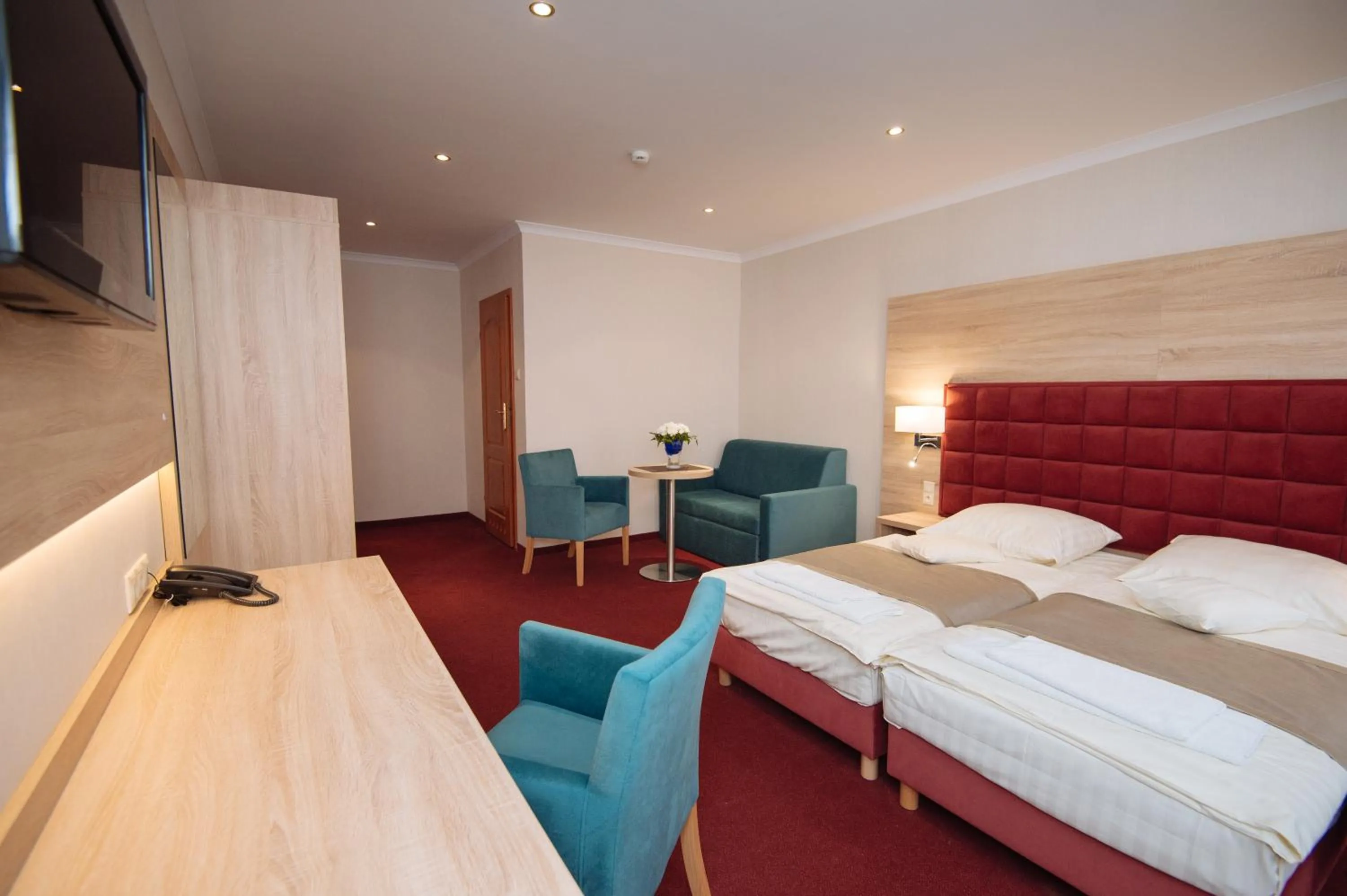Bed in Hotel Texicana