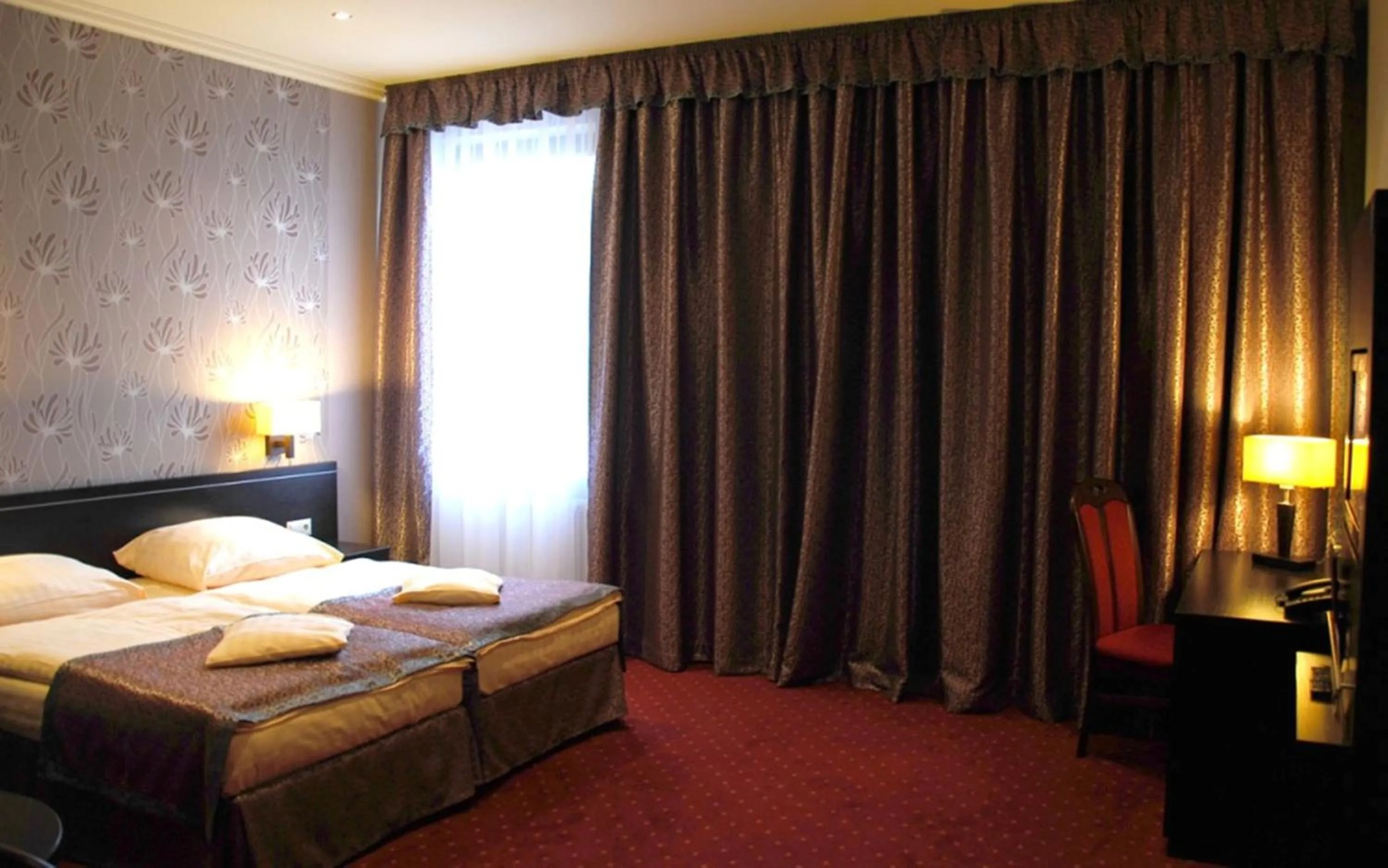 Bed in Hotel Texicana