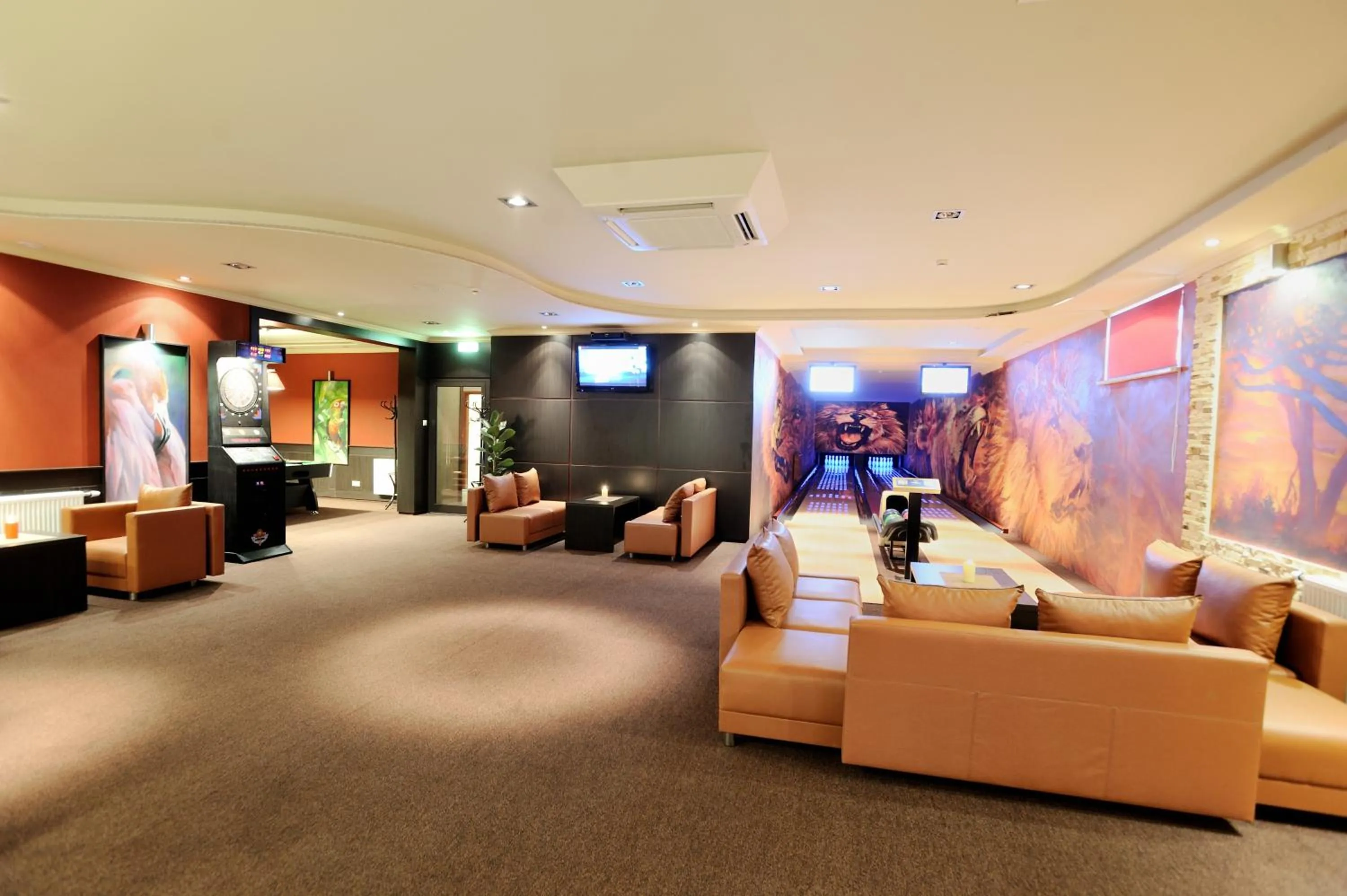 Communal lounge/ TV room in Hotel Texicana