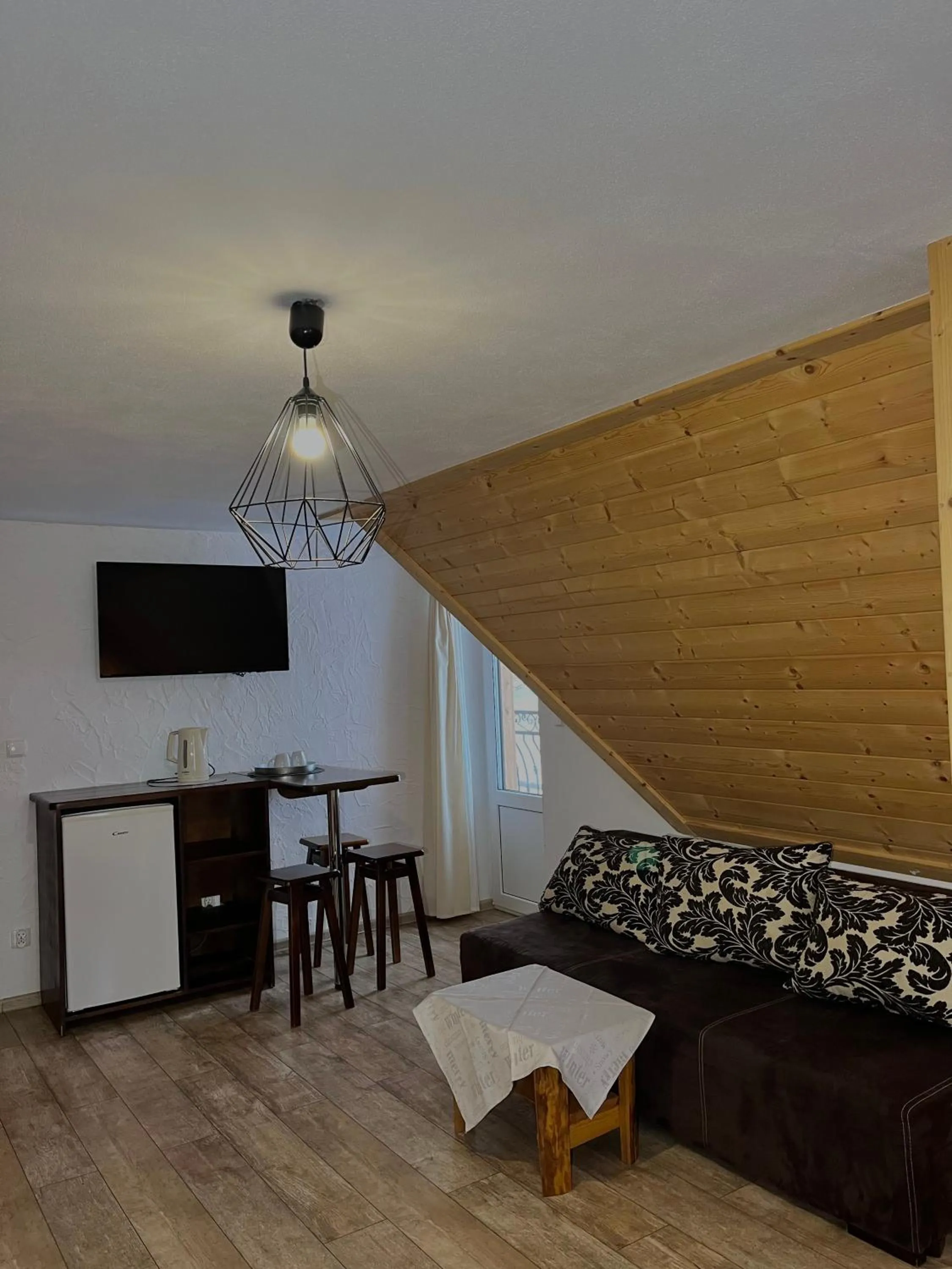 Bed in Pokoje Goscinne u Naglaka Willa Zab