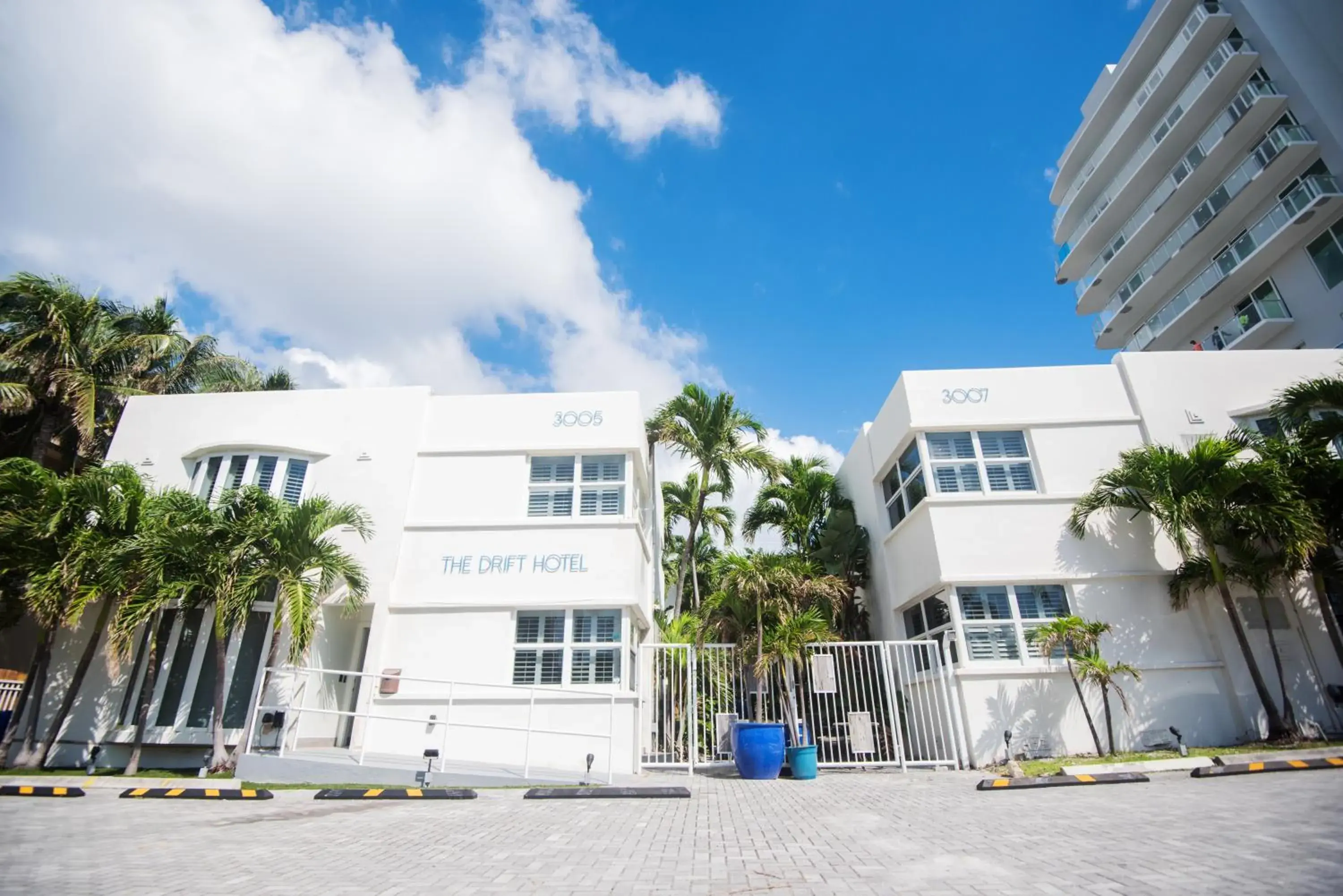 Facade/entrance in The Drift Hotel Facade/entrance in The Drift Hotel