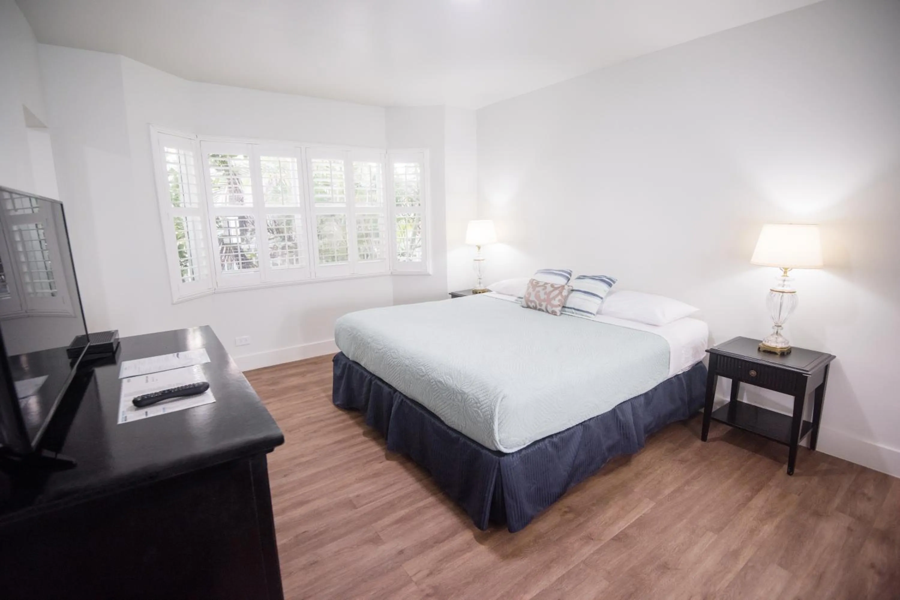 Bed in The Drift Hotel