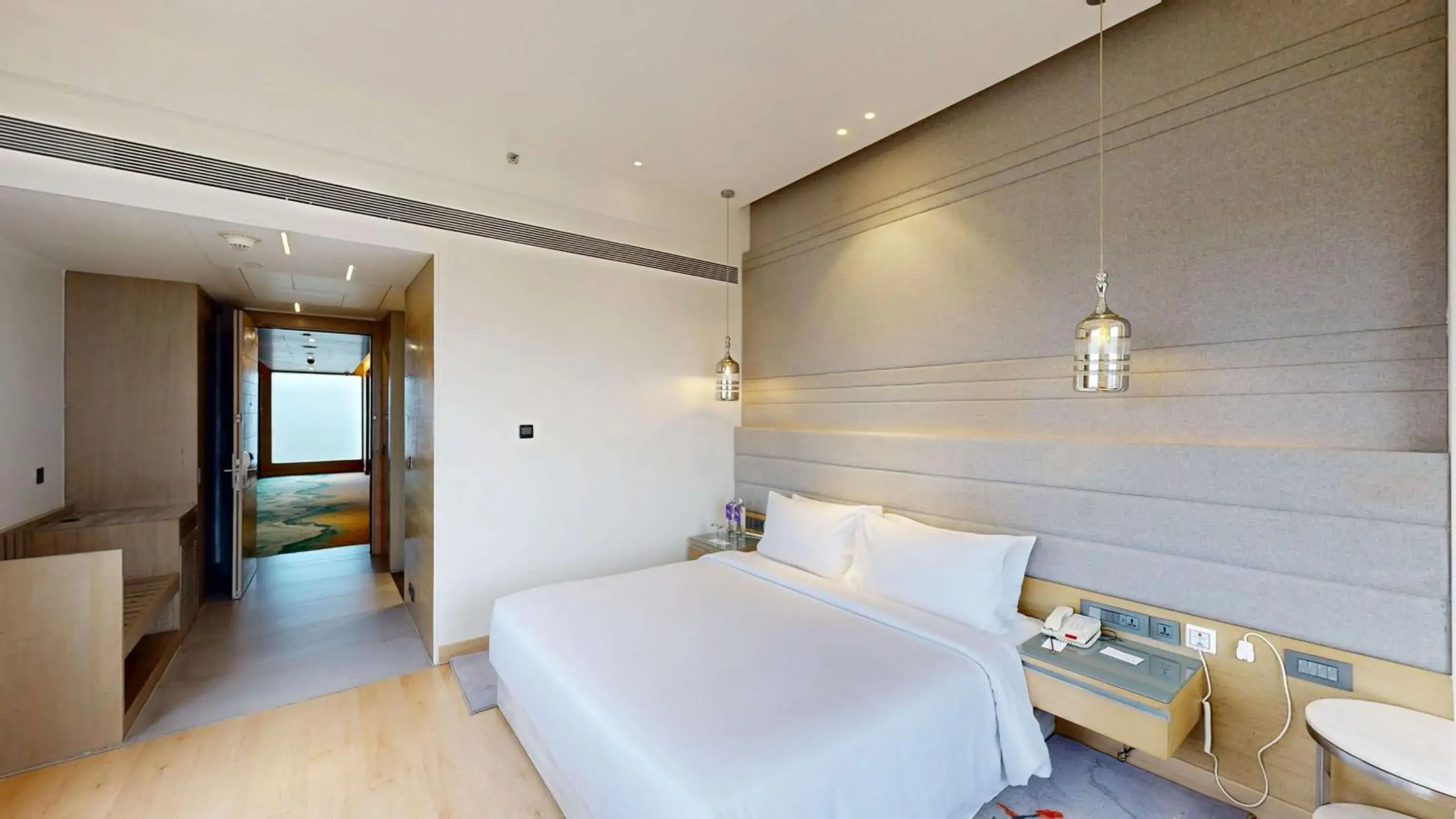 Bedroom, Bed in Radisson Blu Towers Kaushambi Delhi NCR Bedroom, Bed in Radisson Blu Towers Kaushambi Delhi NCR