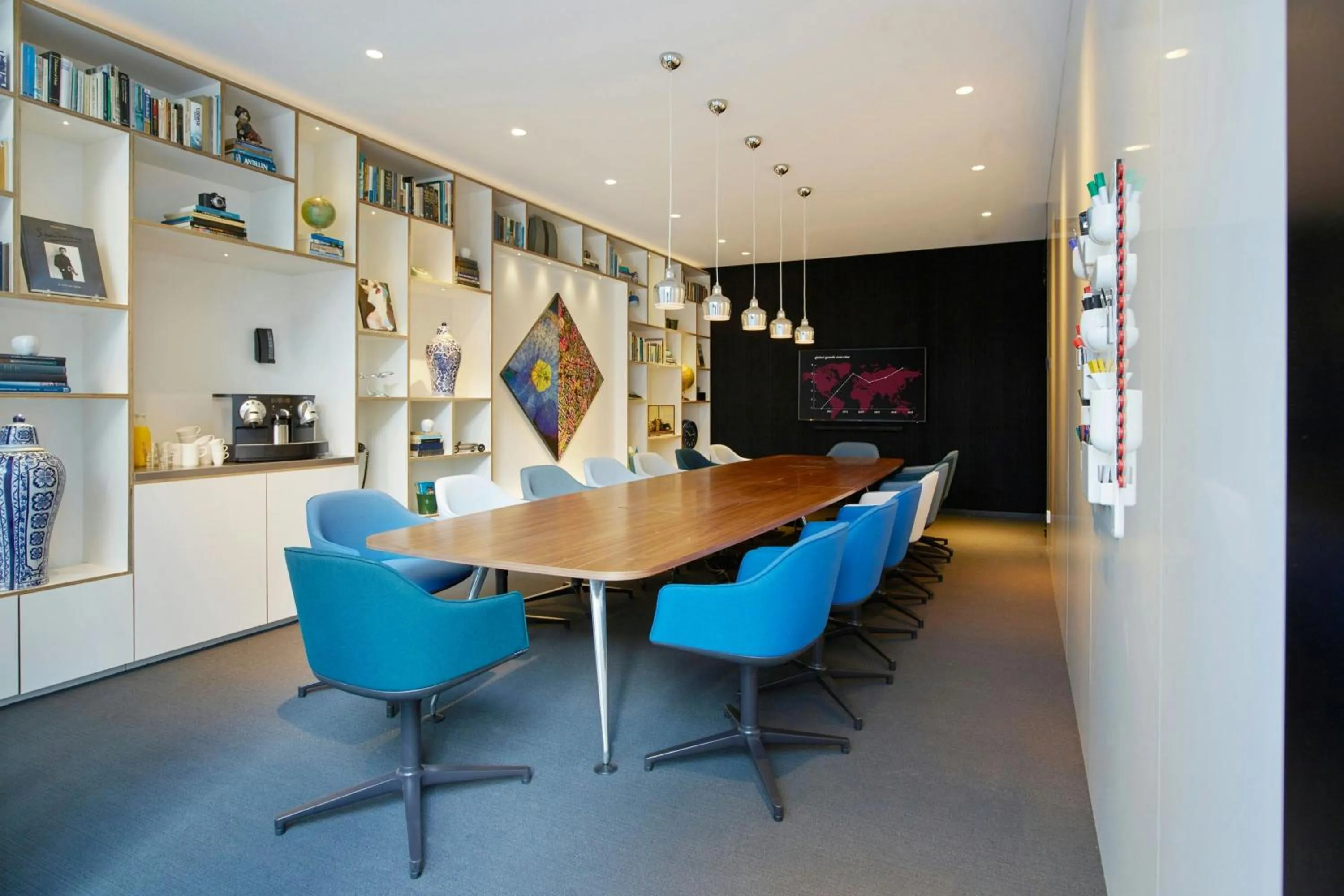 Meeting/conference room in citizenM Rotterdam