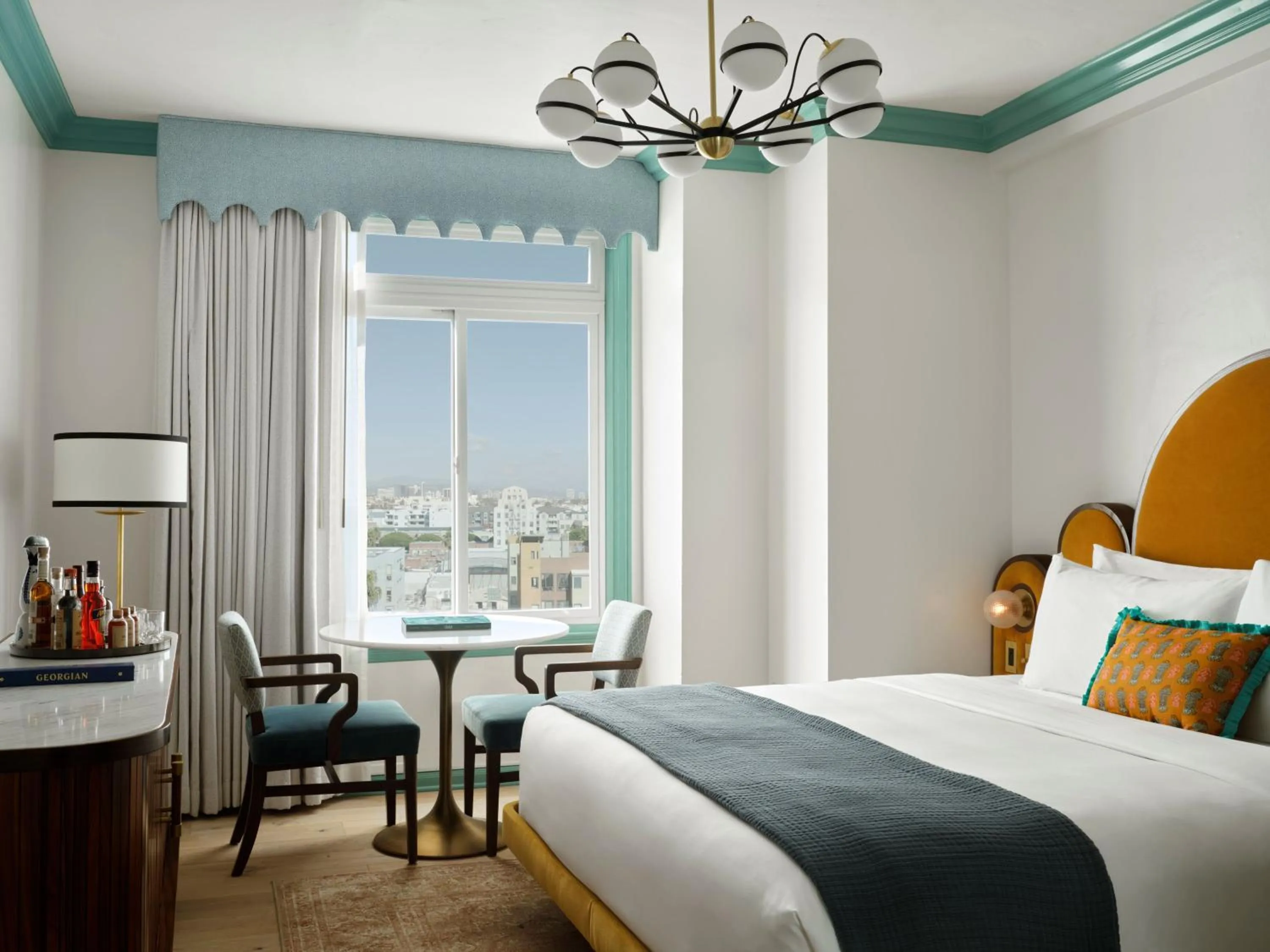 Bedroom, Bed in The Georgian Hotel