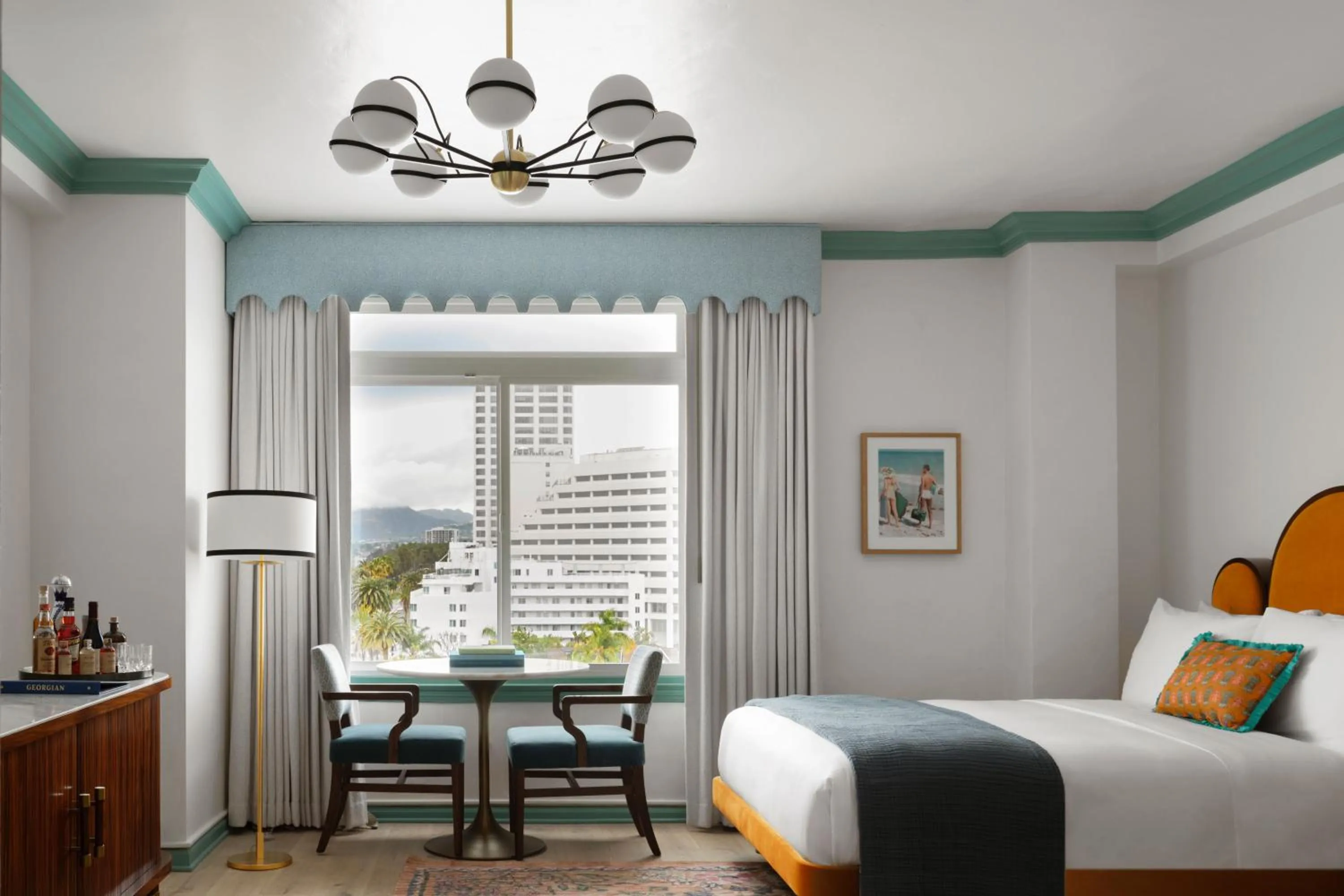 Bedroom, Bed in The Georgian Hotel