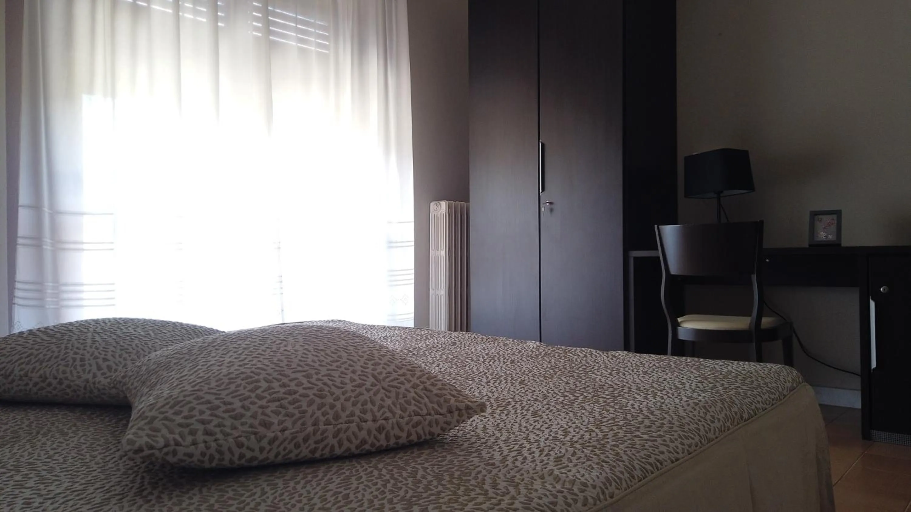 Bed in Hotel Cristina