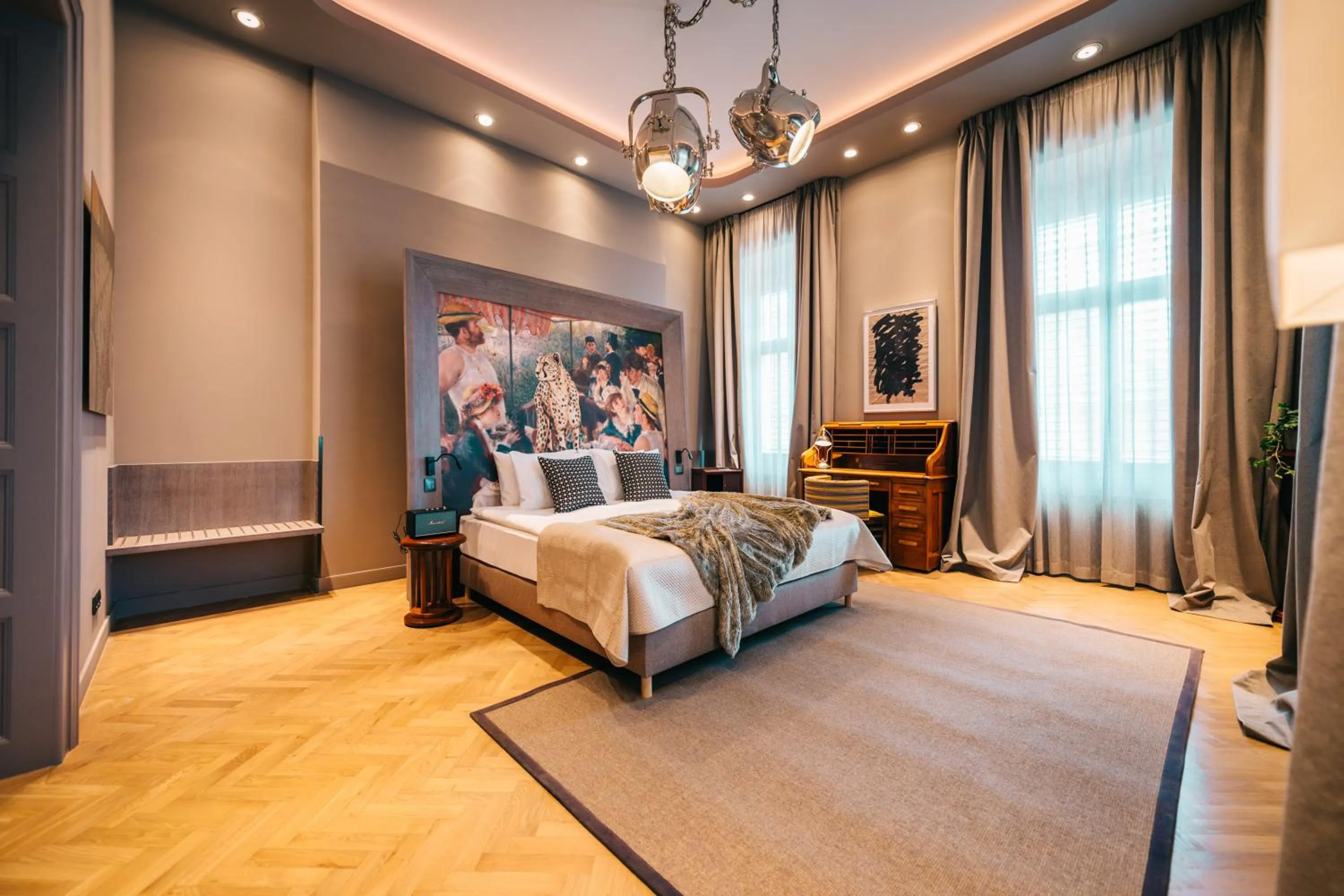 Bed in BALTAZÁR Boutique Hotel