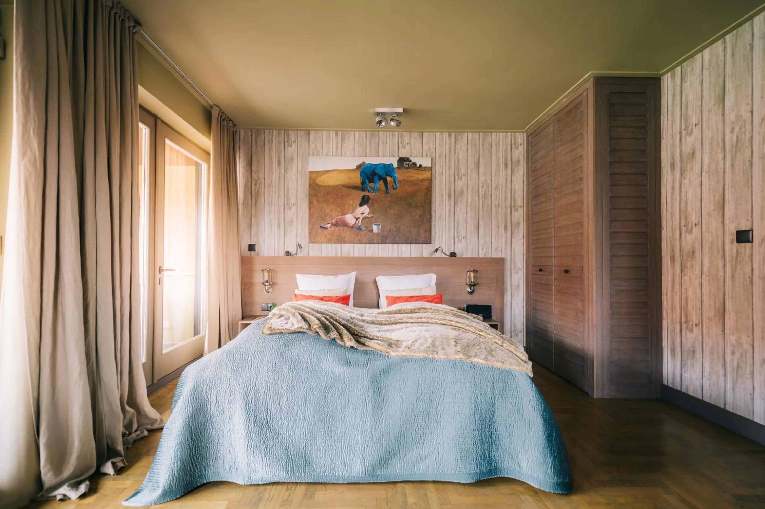 Bed in BALTAZÁR Boutique Hotel