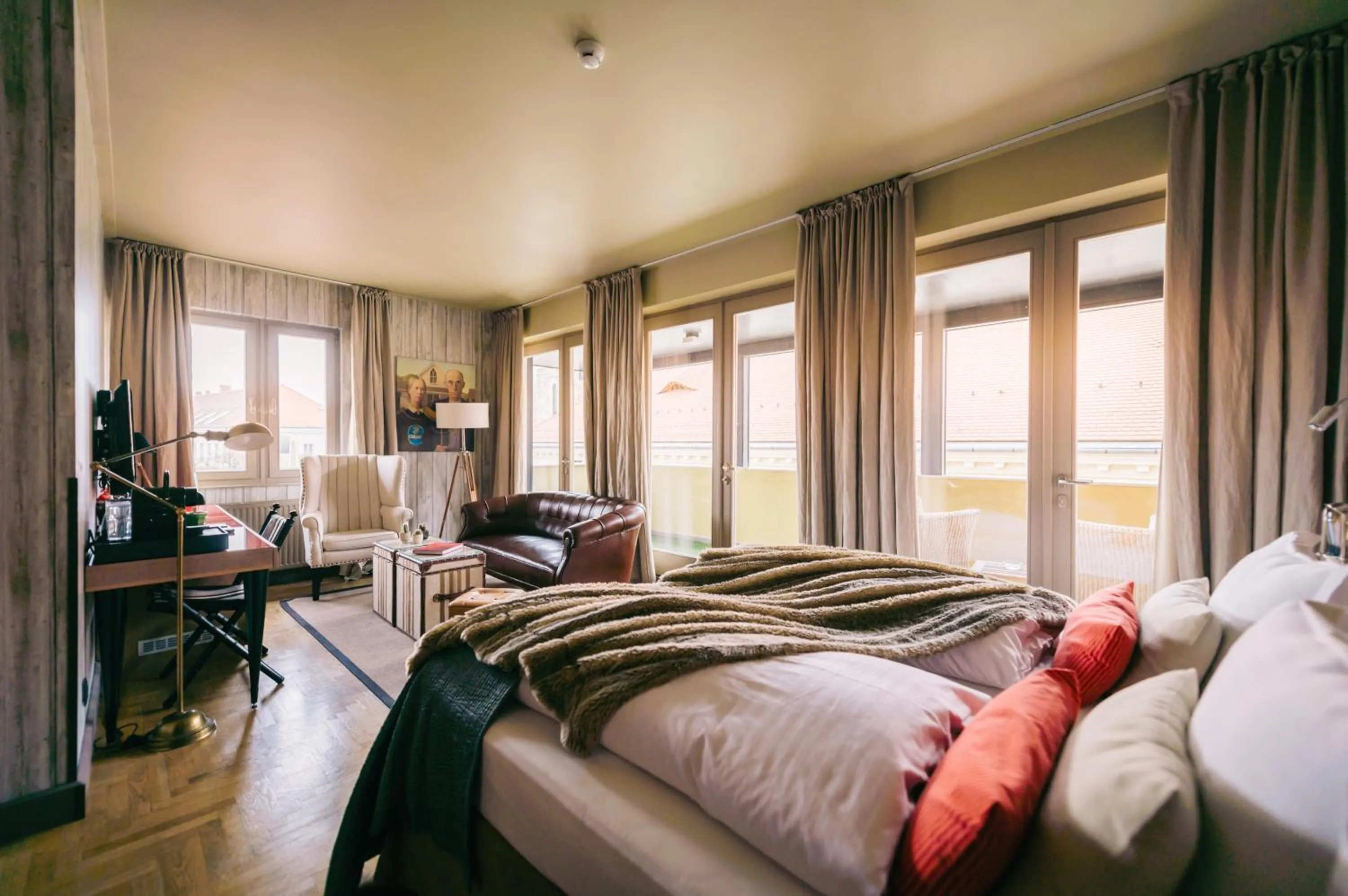 Bed in BALTAZÁR Boutique Hotel