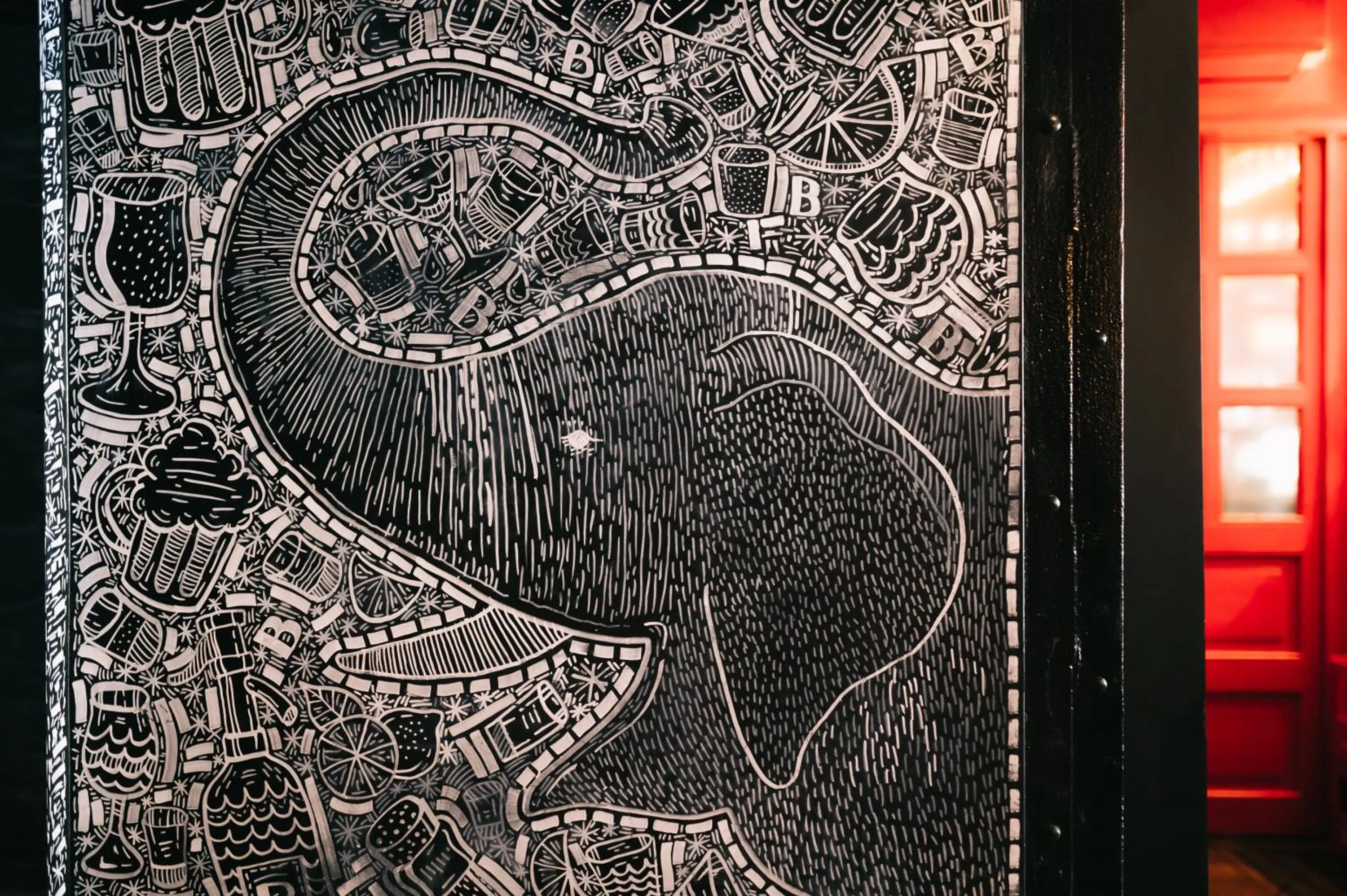 Decorative detail in BALTAZÁR Boutique Hotel