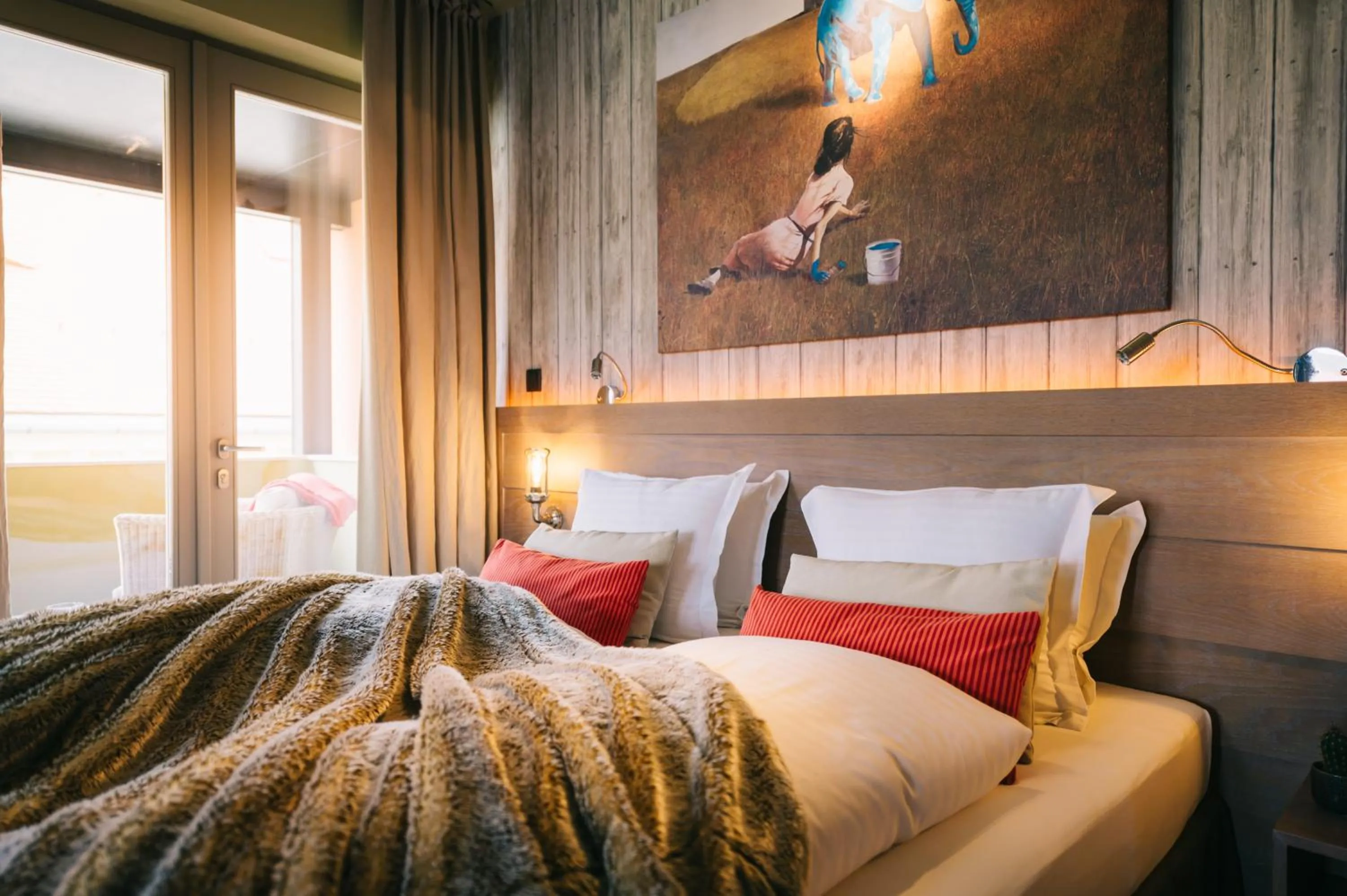 Bed in BALTAZÁR Boutique Hotel