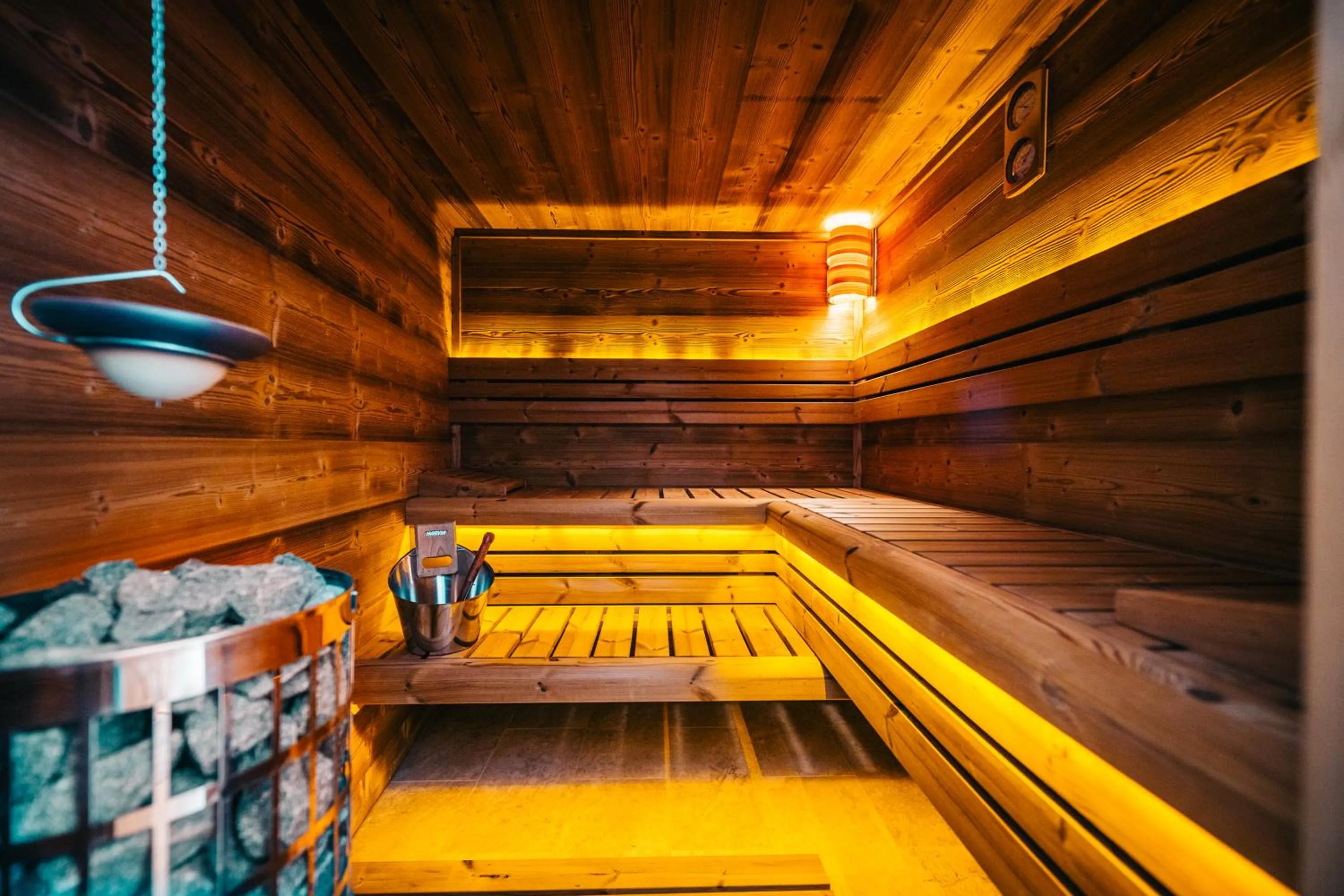 Sauna in BALTAZÁR Boutique Hotel