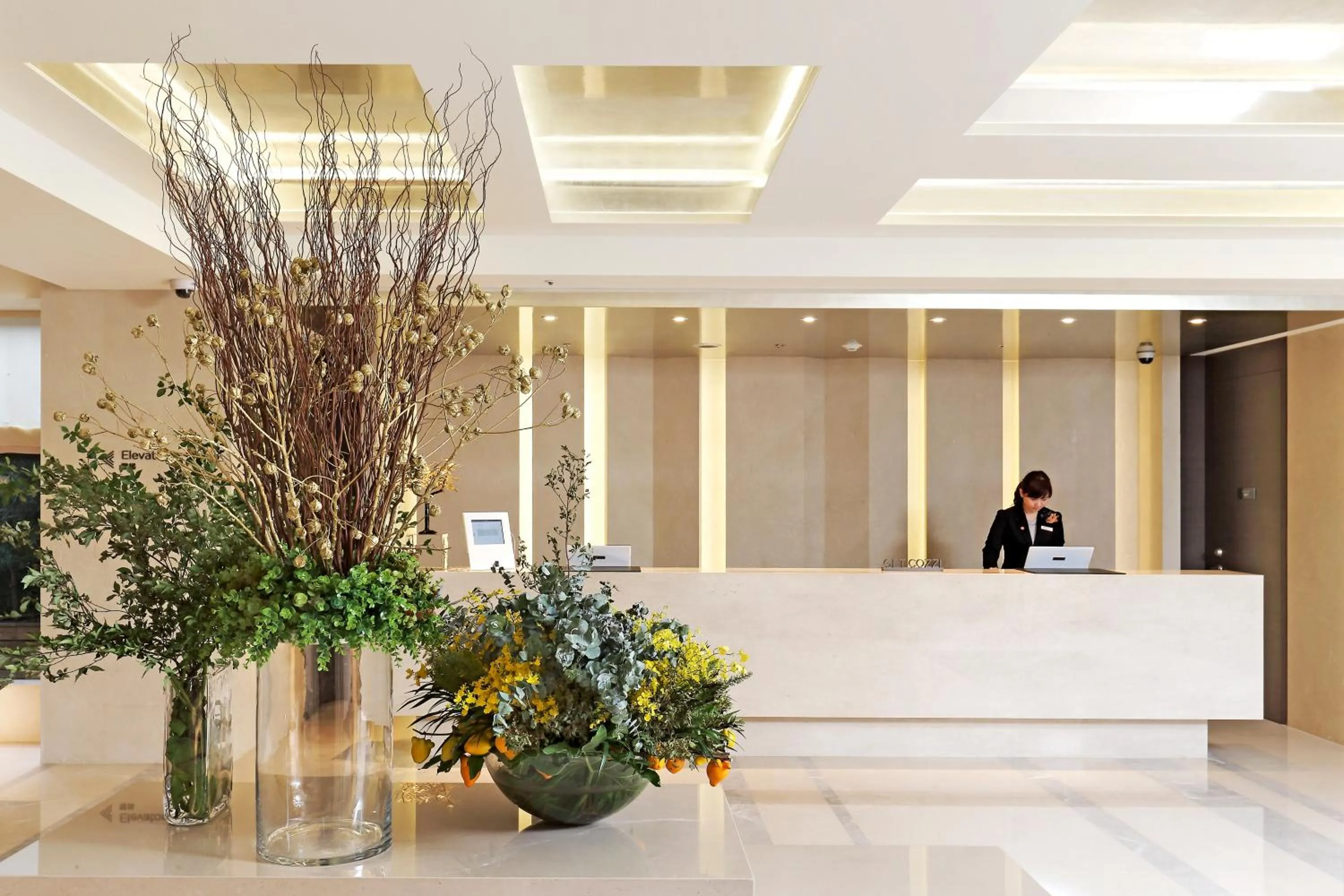 Lobby or reception in Hotel COZZI Minsheng Taipei