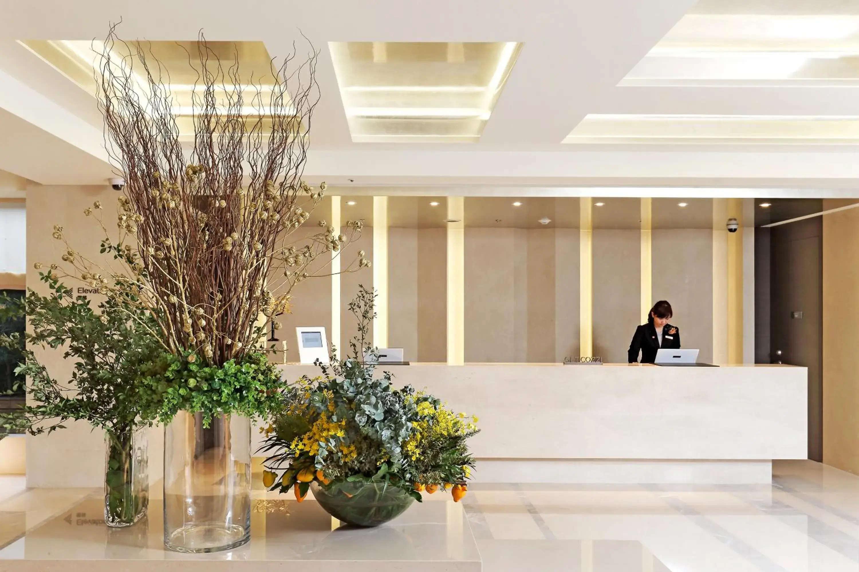 Lobby or reception in Hotel COZZI Minsheng Taipei Lobby or reception in Hotel COZZI Minsheng Taipei