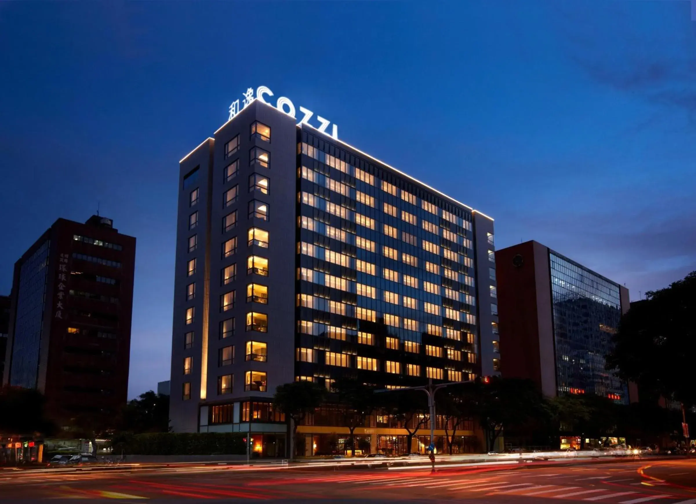 Facade/entrance in Hotel COZZI Minsheng Taipei Facade/entrance in Hotel COZZI Minsheng Taipei