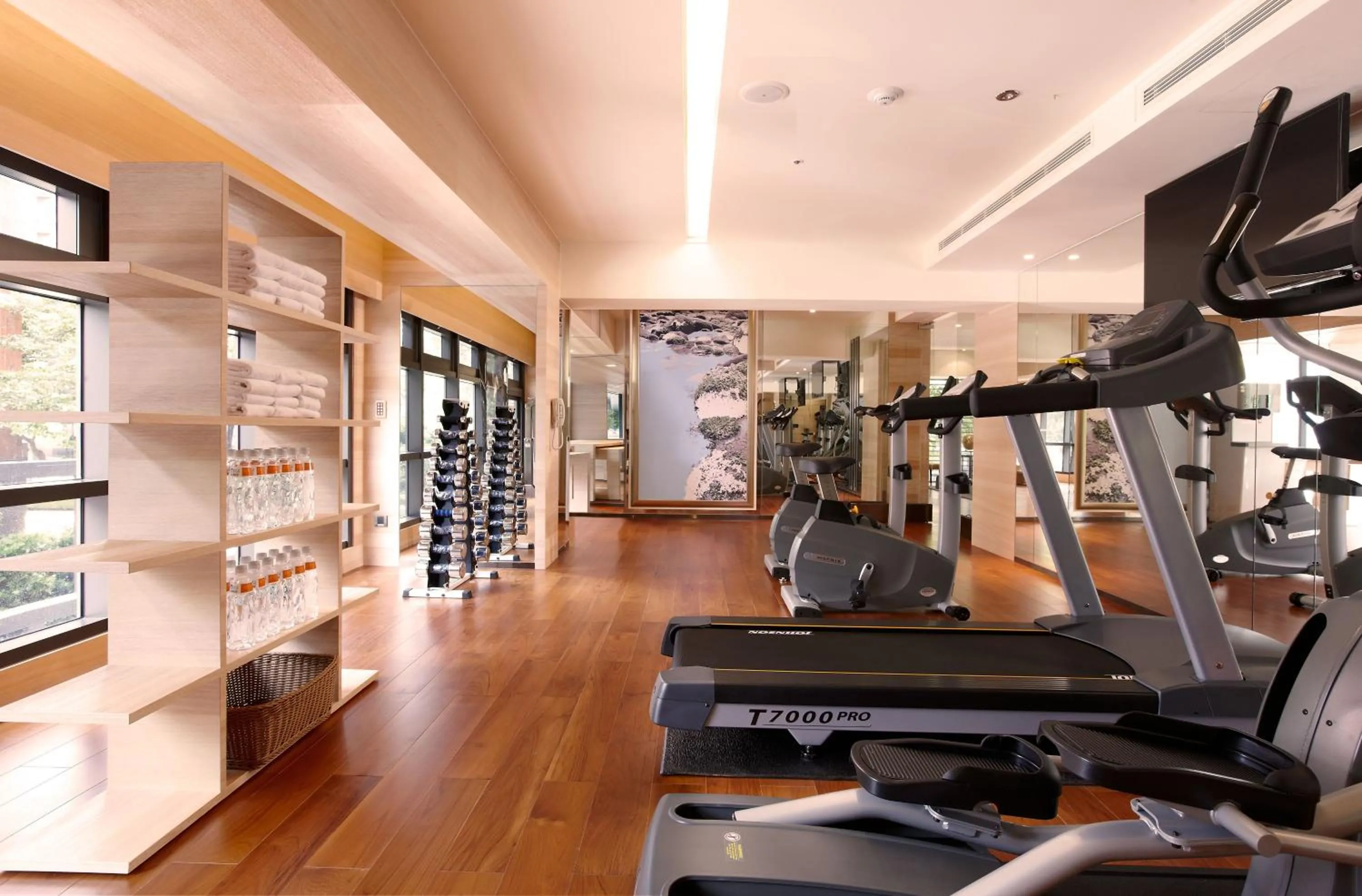 Fitness centre/facilities in Hotel COZZI Minsheng Taipei