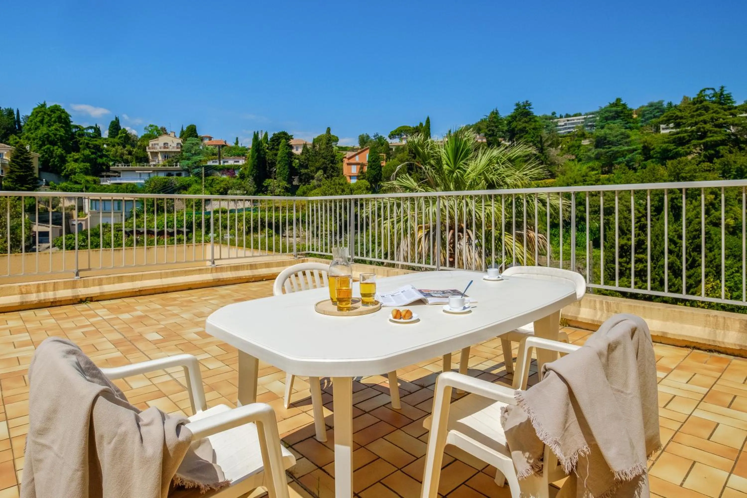 Patio in Résidence Villa Livia