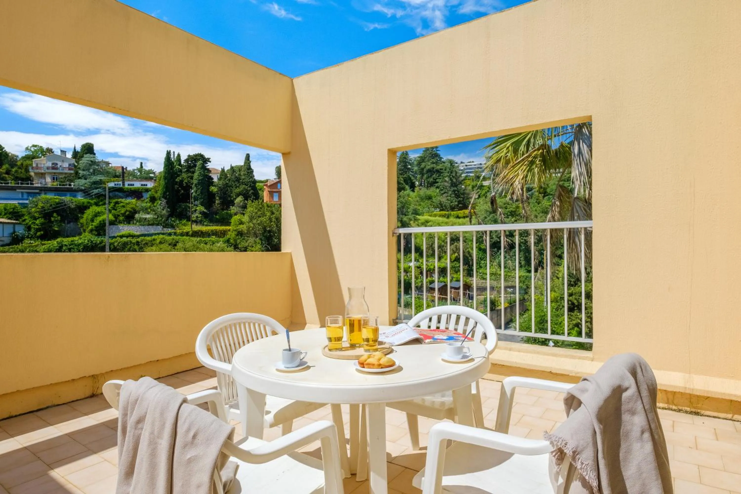 Patio in Résidence Villa Livia