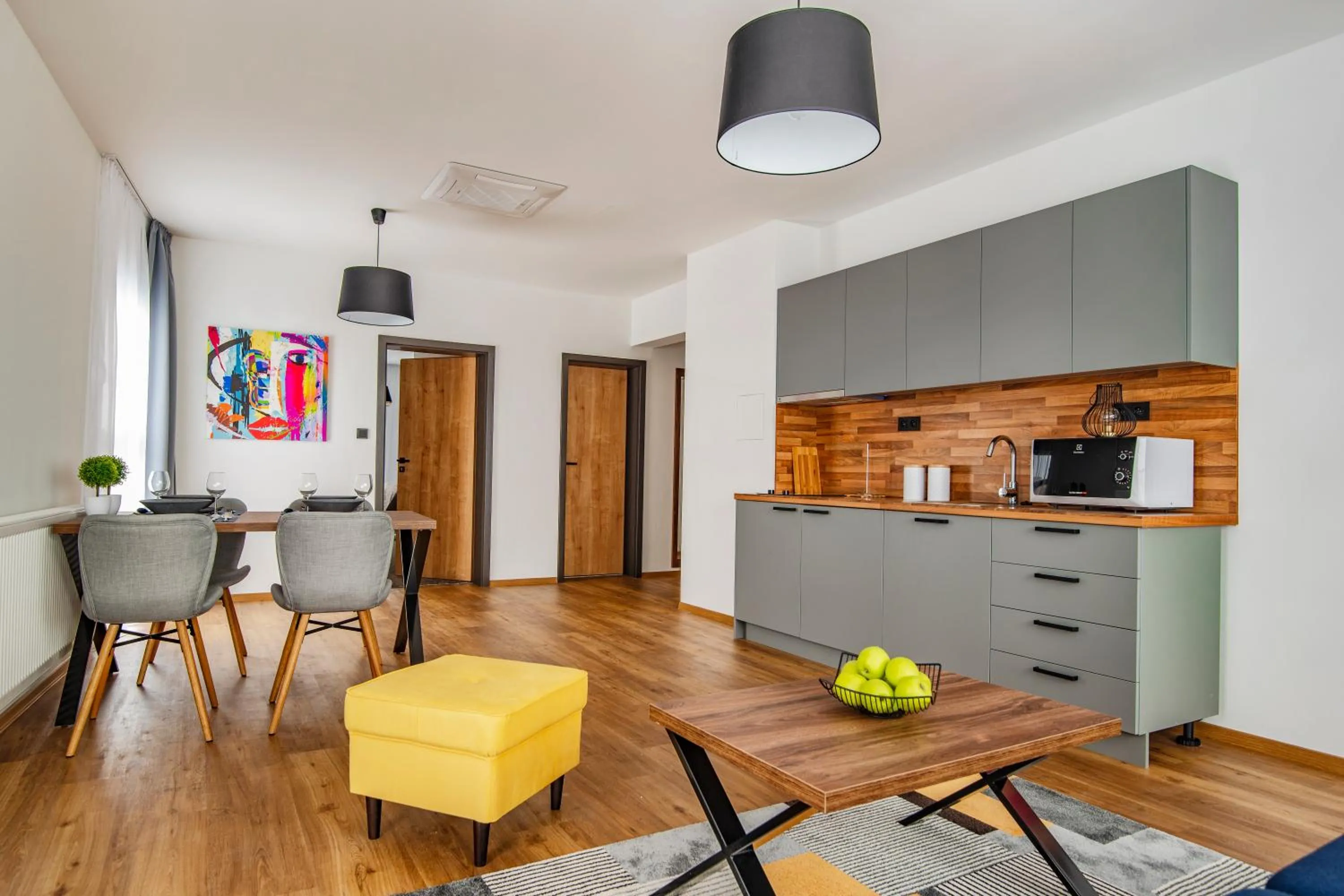 Kitchen or kitchenette in Hotel Mamut