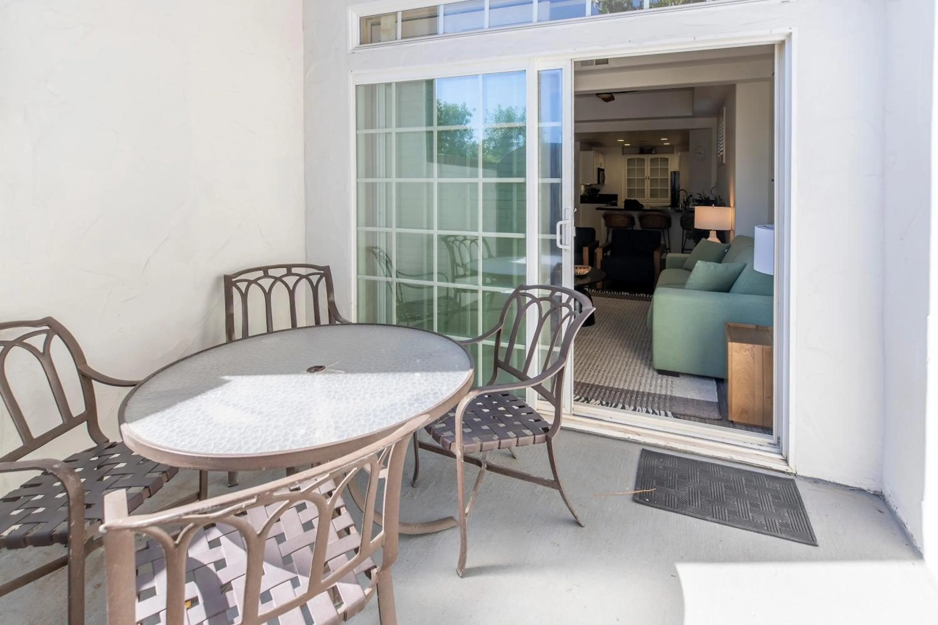 Patio in Wine Valley Inn