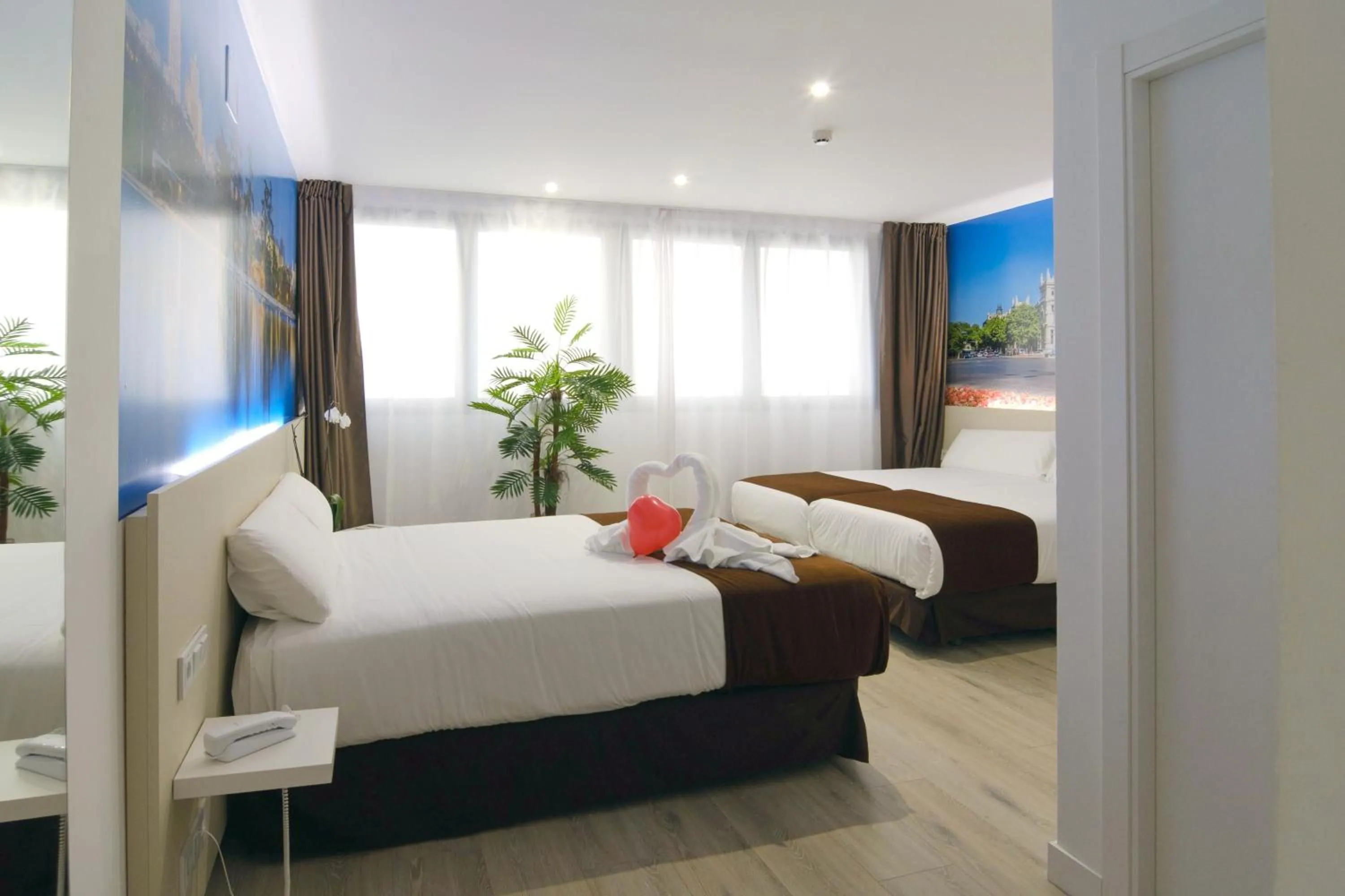 Bed in Hotel BESTPRICE Alcalá