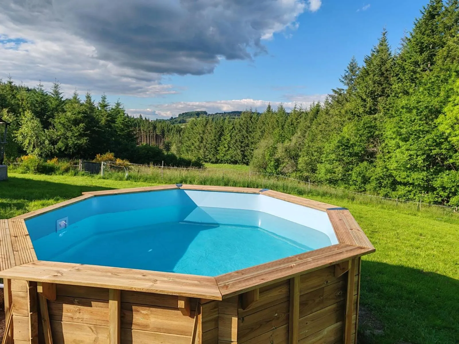 Natural landscape in Auberge du Précontent