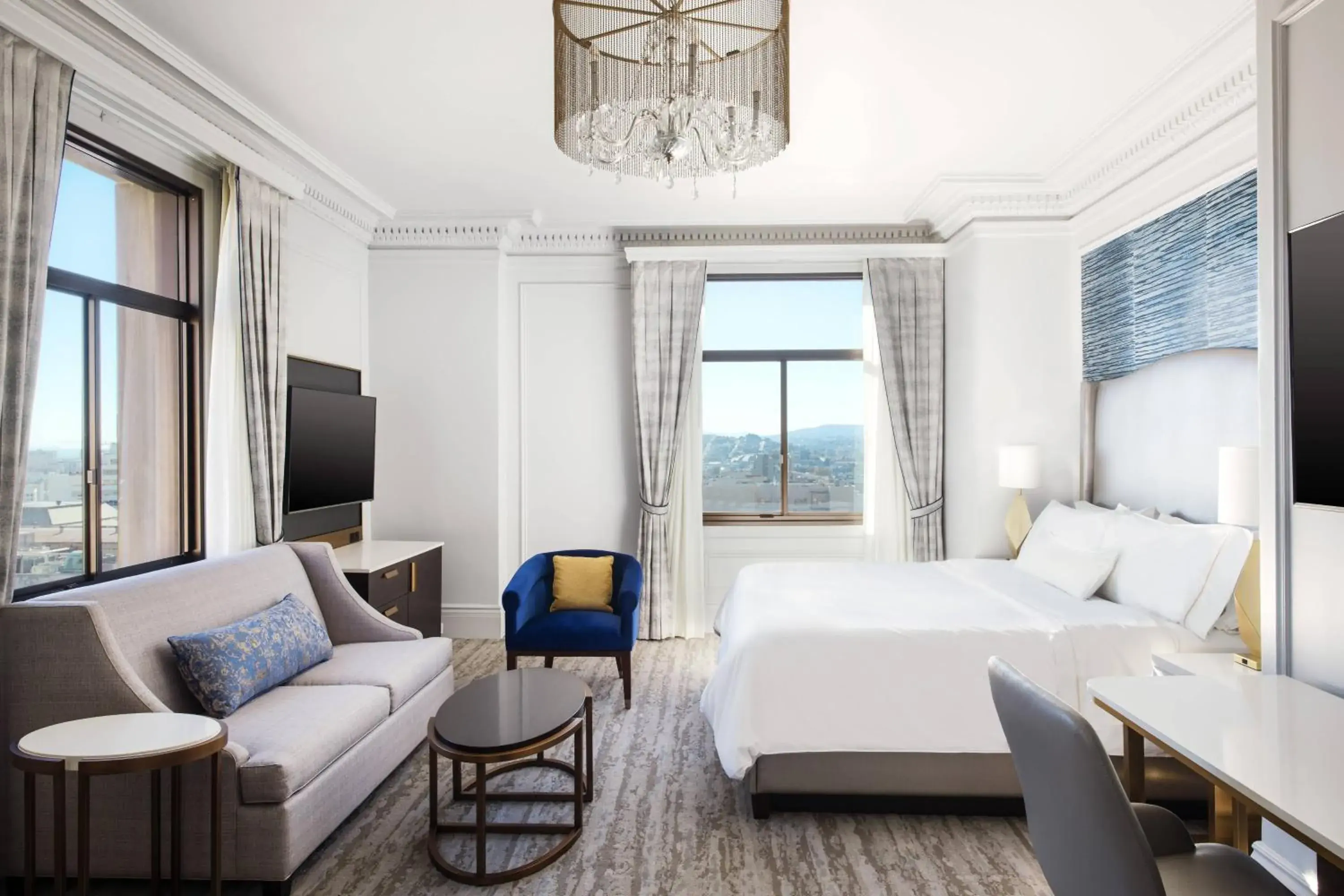 Junior Suite, Junior Suite, 1 King, Sofa bed, Landmark in The Westin St. Francis San Francisco on Union Square Junior Suite, Junior Suite, 1 King, Sofa bed, Landmark in The Westin St. Francis San Francisco on Union Square