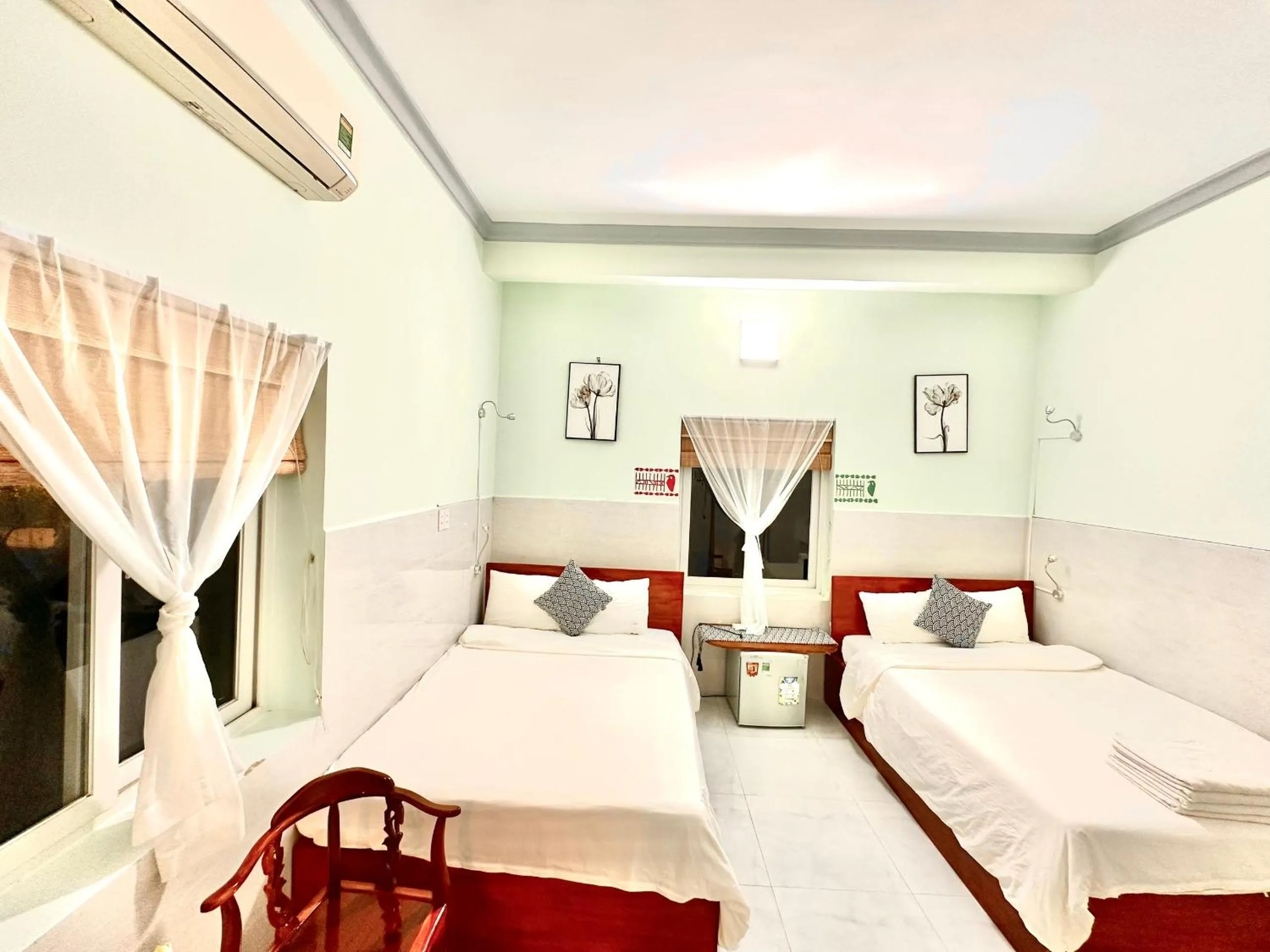 Bed in Hacoda Homestay