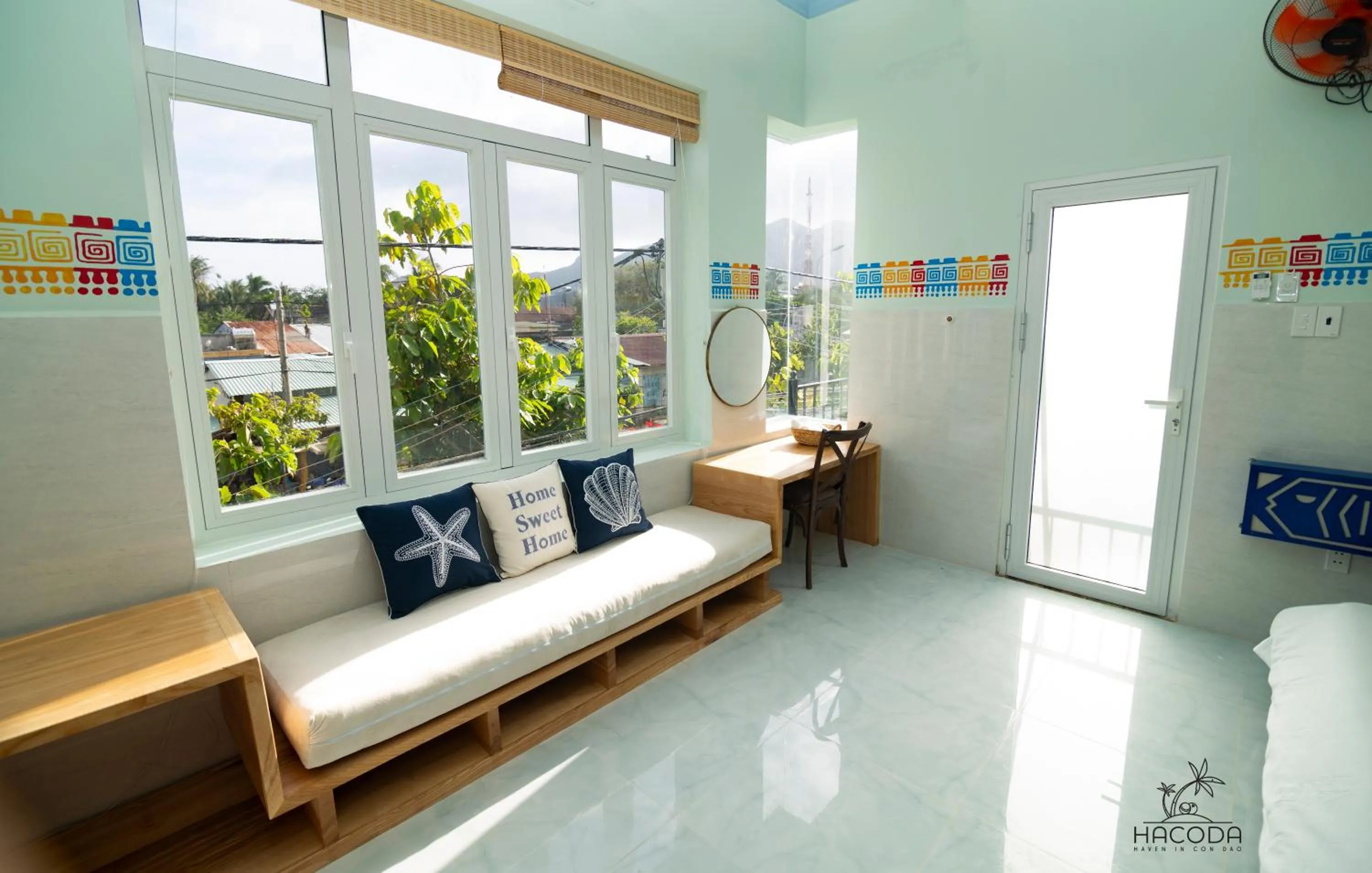 Living room in Hacoda Homestay