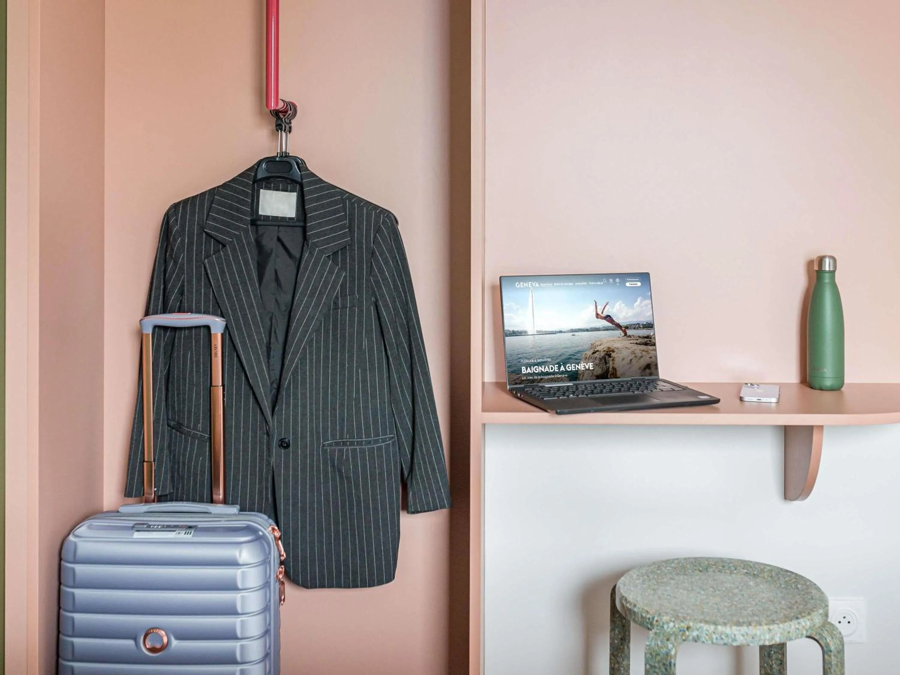 Bedroom in greet Hôtel Prévessin Genève Aéroport