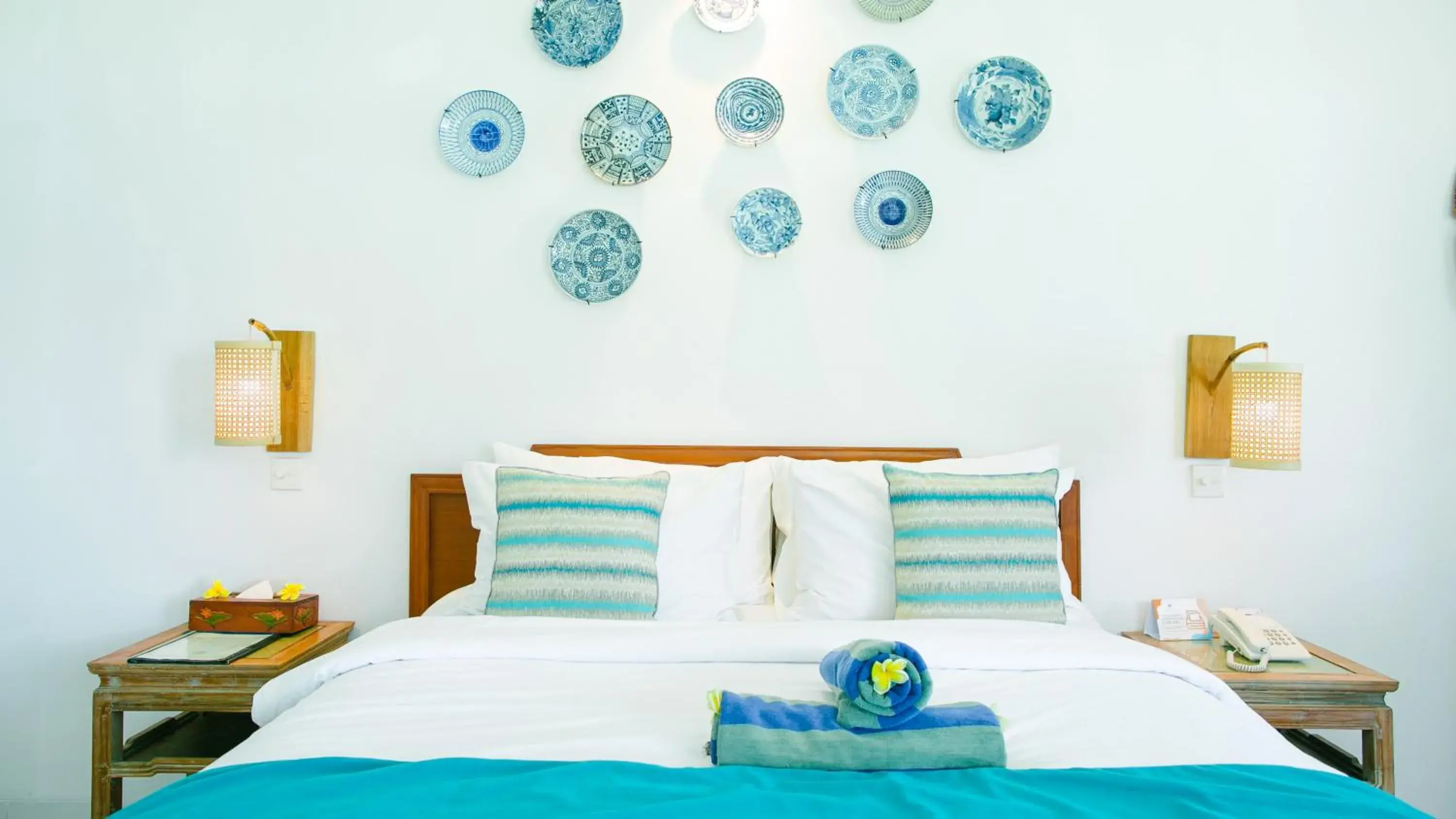 Bed in Lotus Bungalows Bed in Lotus Bungalows