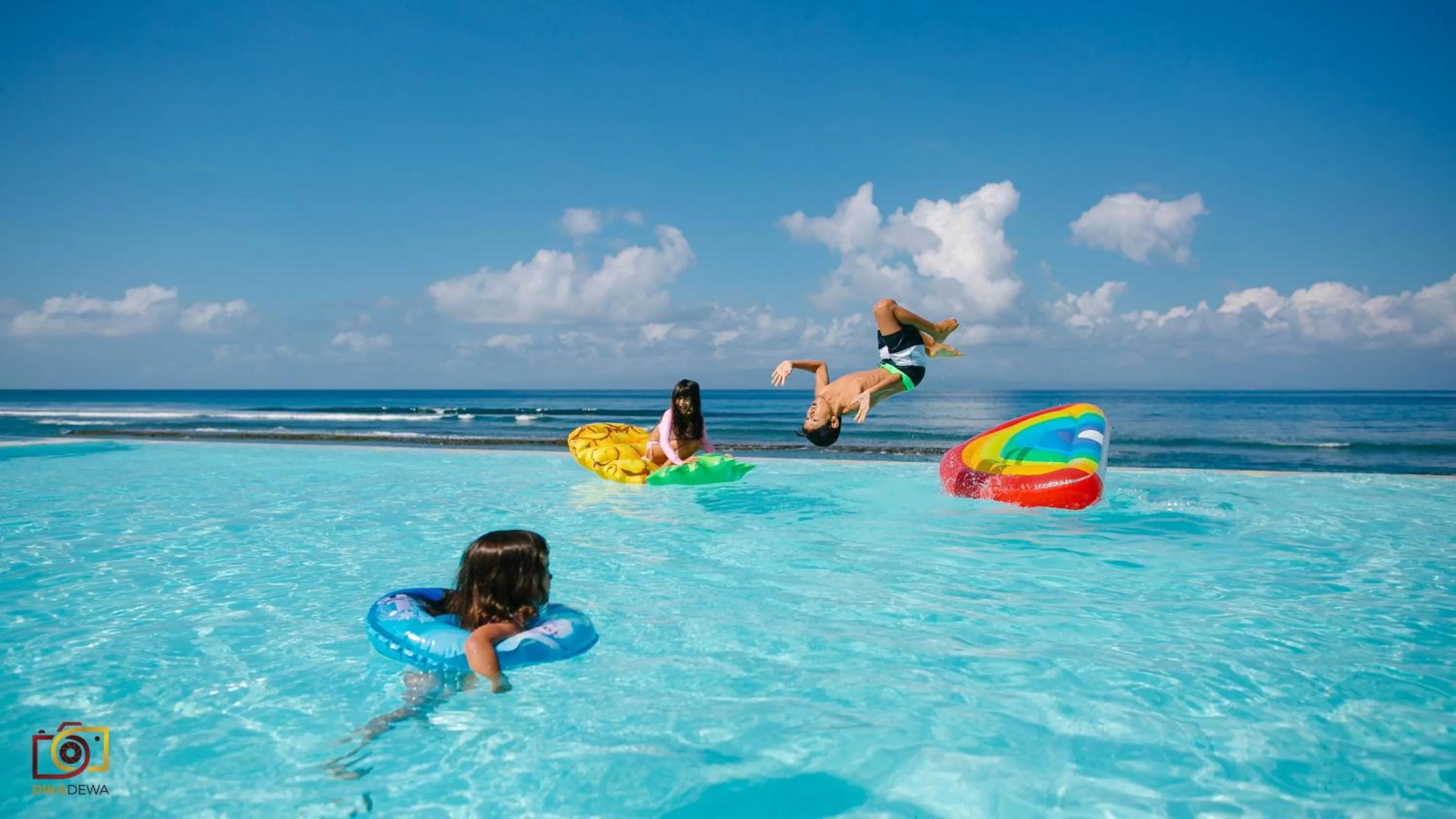 People in Lotus Bungalows