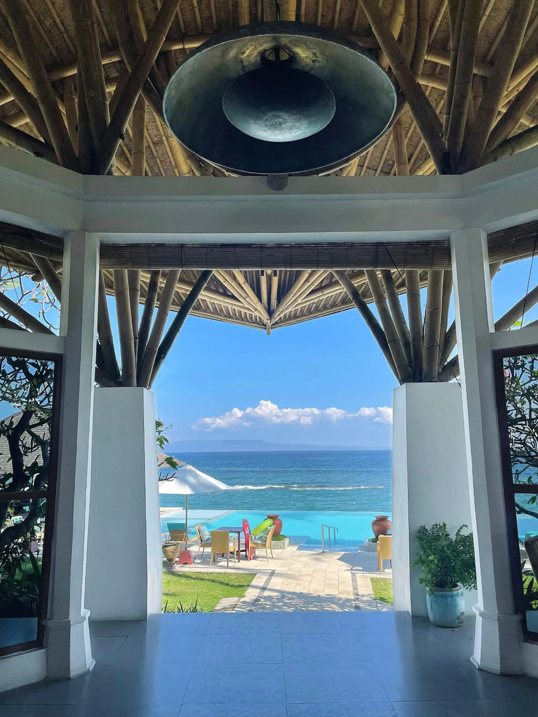 Sea view in Lotus Bungalows