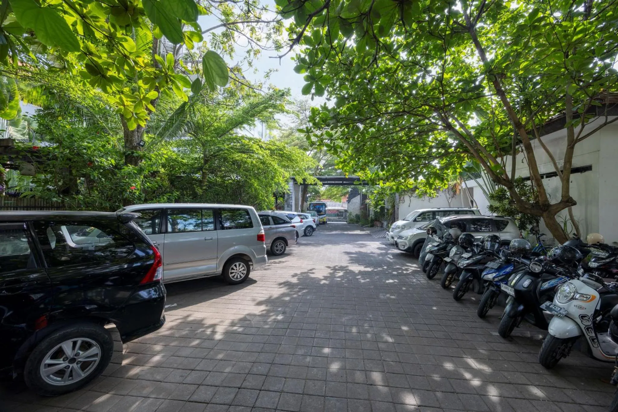 Parking in Taksu Sanur Hotel