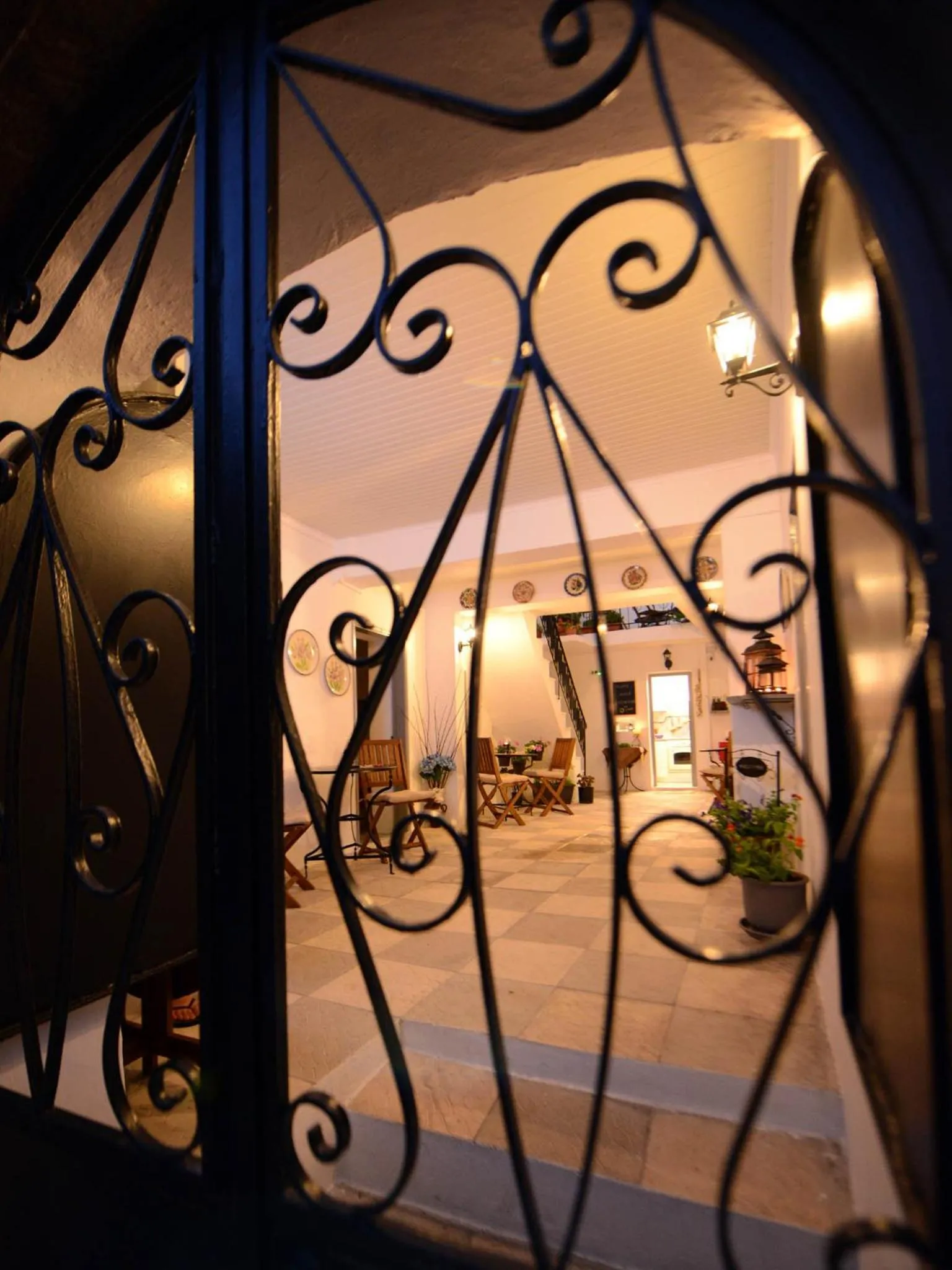Balcony/Terrace in Medieval Inn