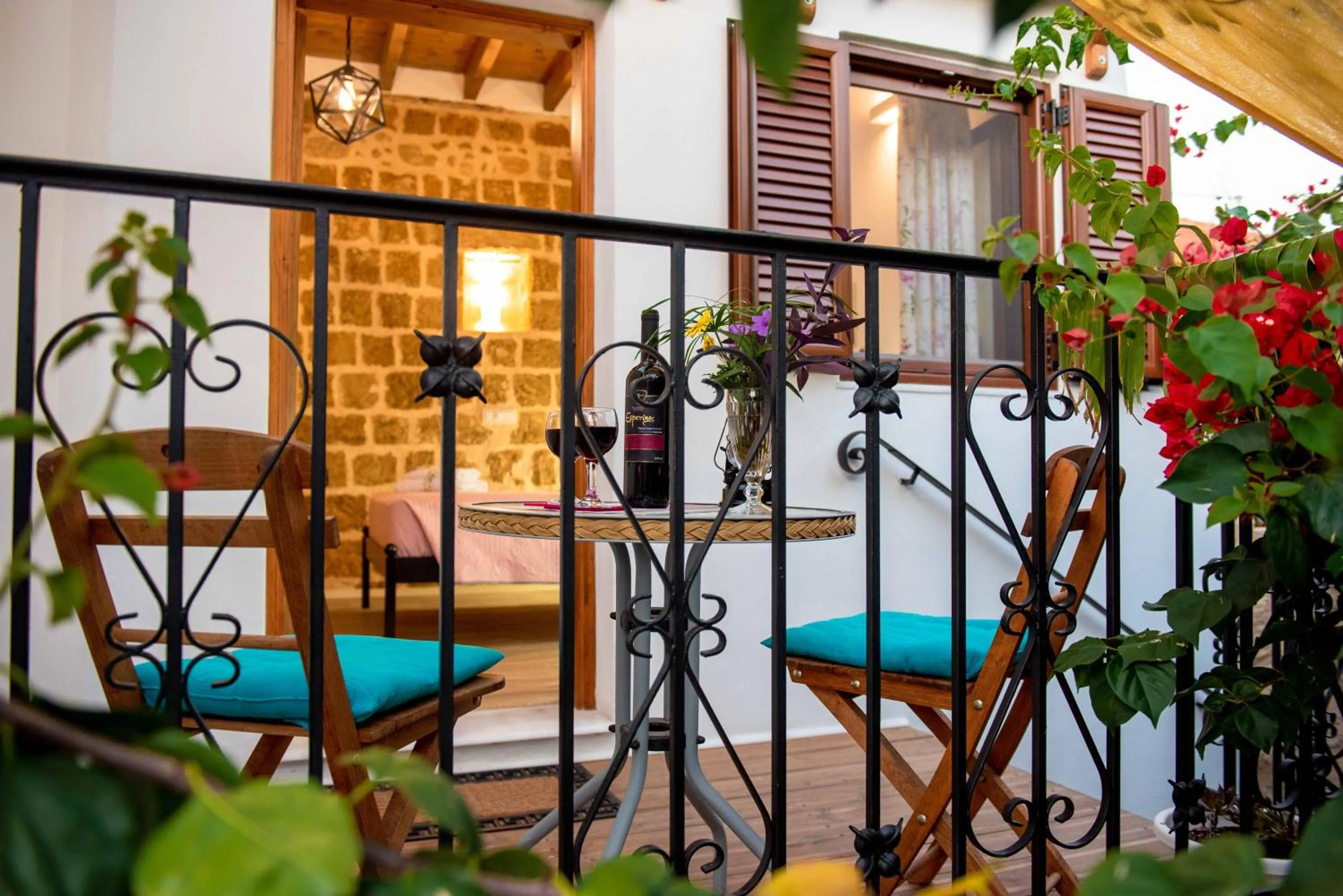 Balcony/Terrace in Medieval Inn