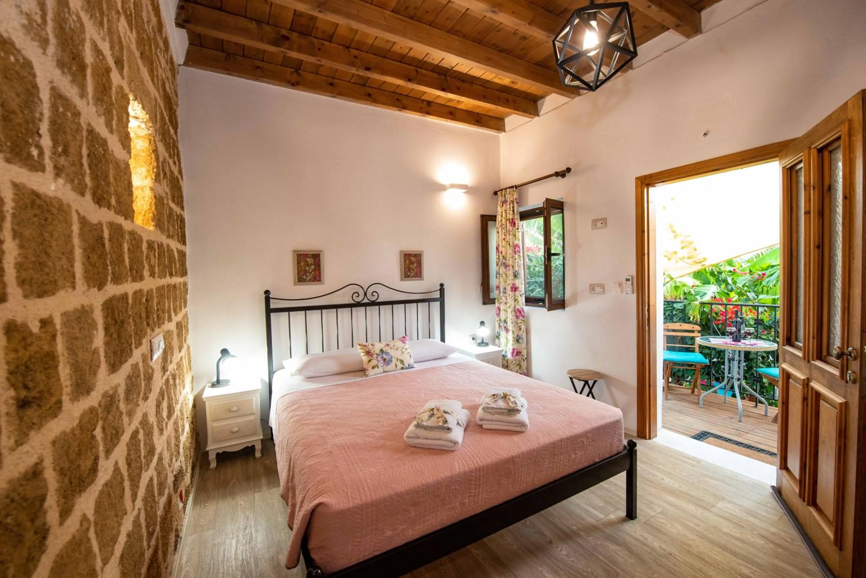 Bed in Medieval Inn