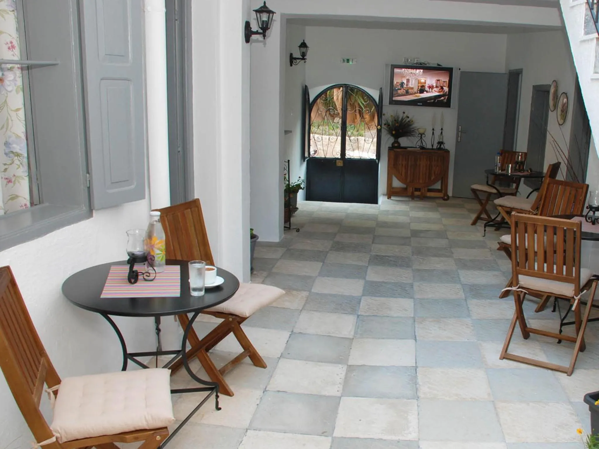 Balcony/Terrace in Medieval Inn