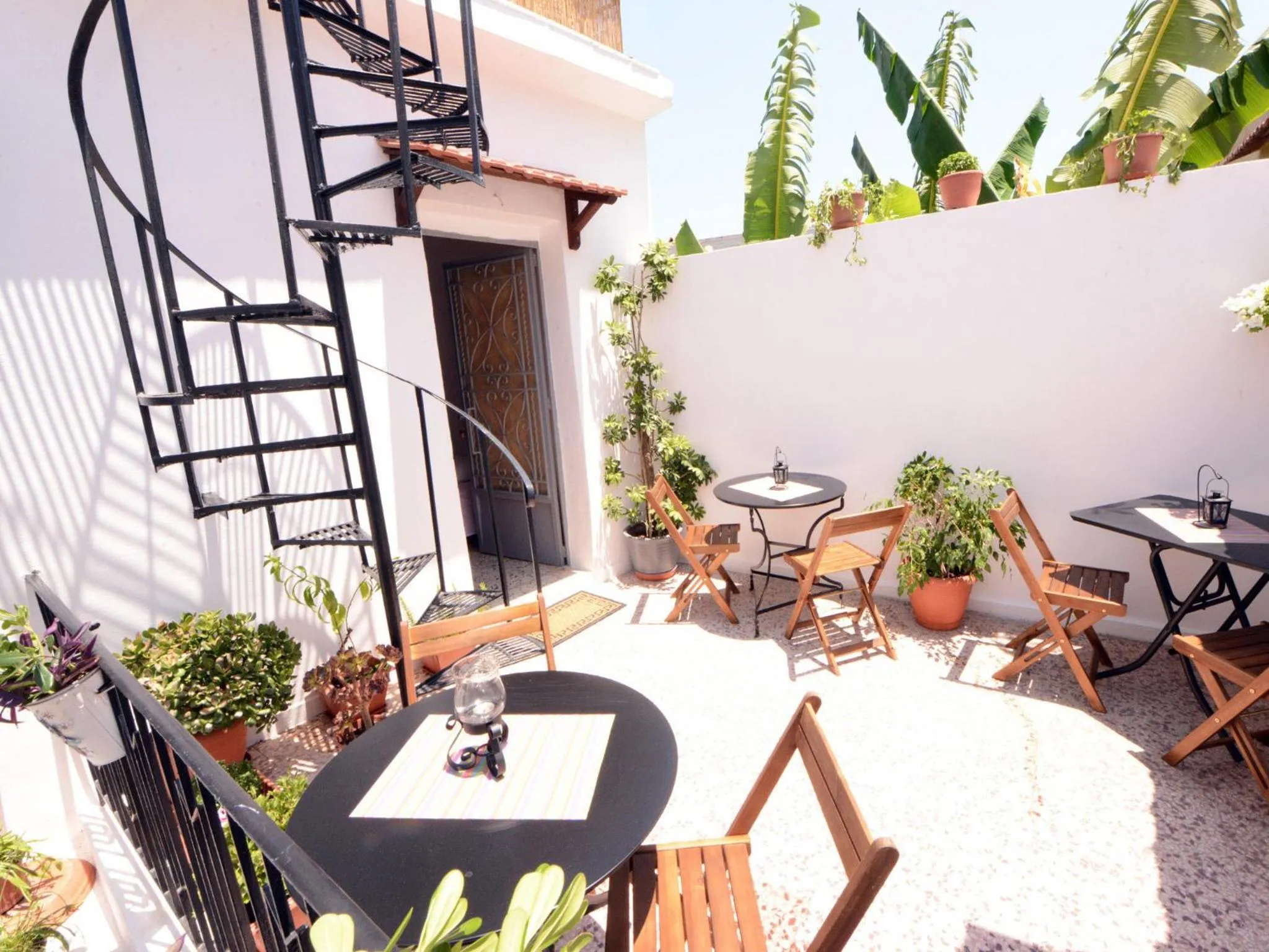 Balcony/Terrace in Medieval Inn