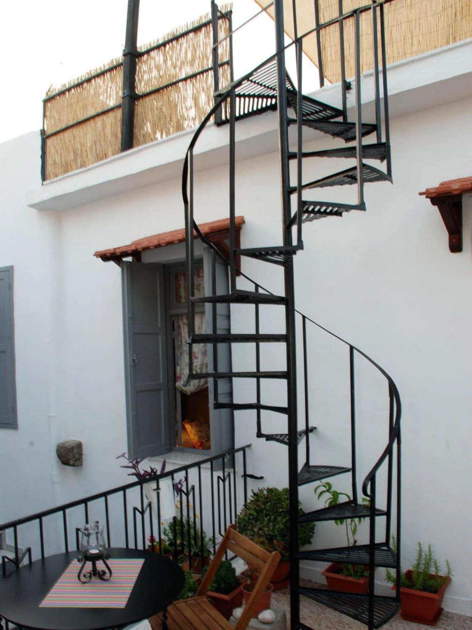 Balcony/Terrace in Medieval Inn