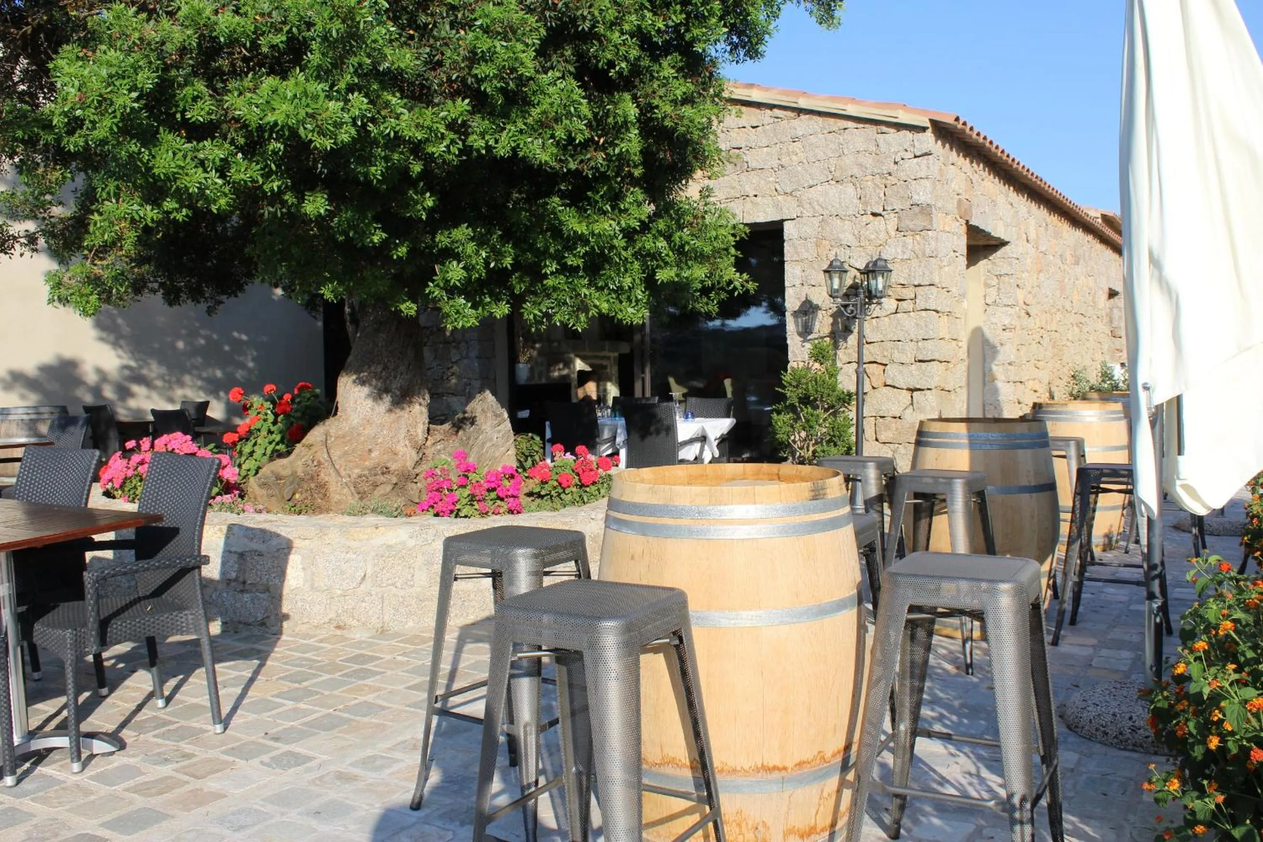 Property building in Hotel & Restaurant Les Bergeries d'Alata