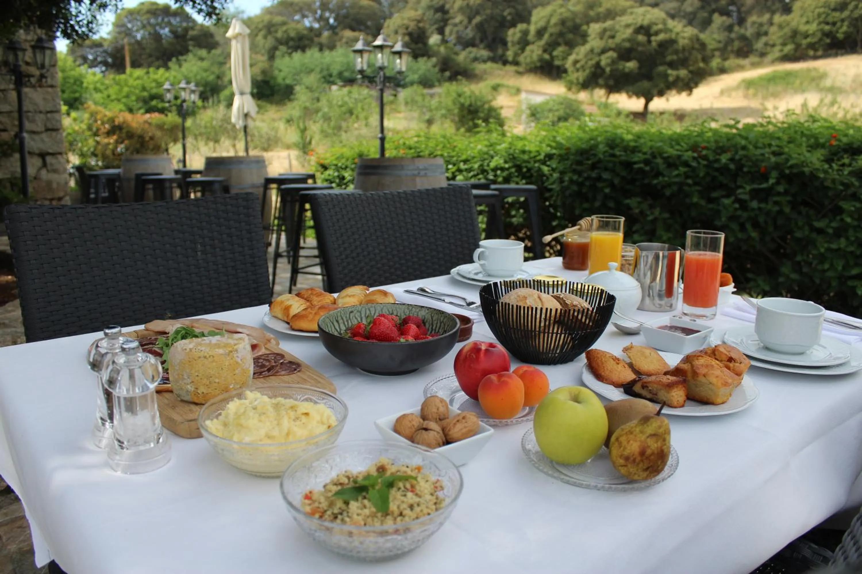 Food in Hotel & Restaurant Les Bergeries d'Alata