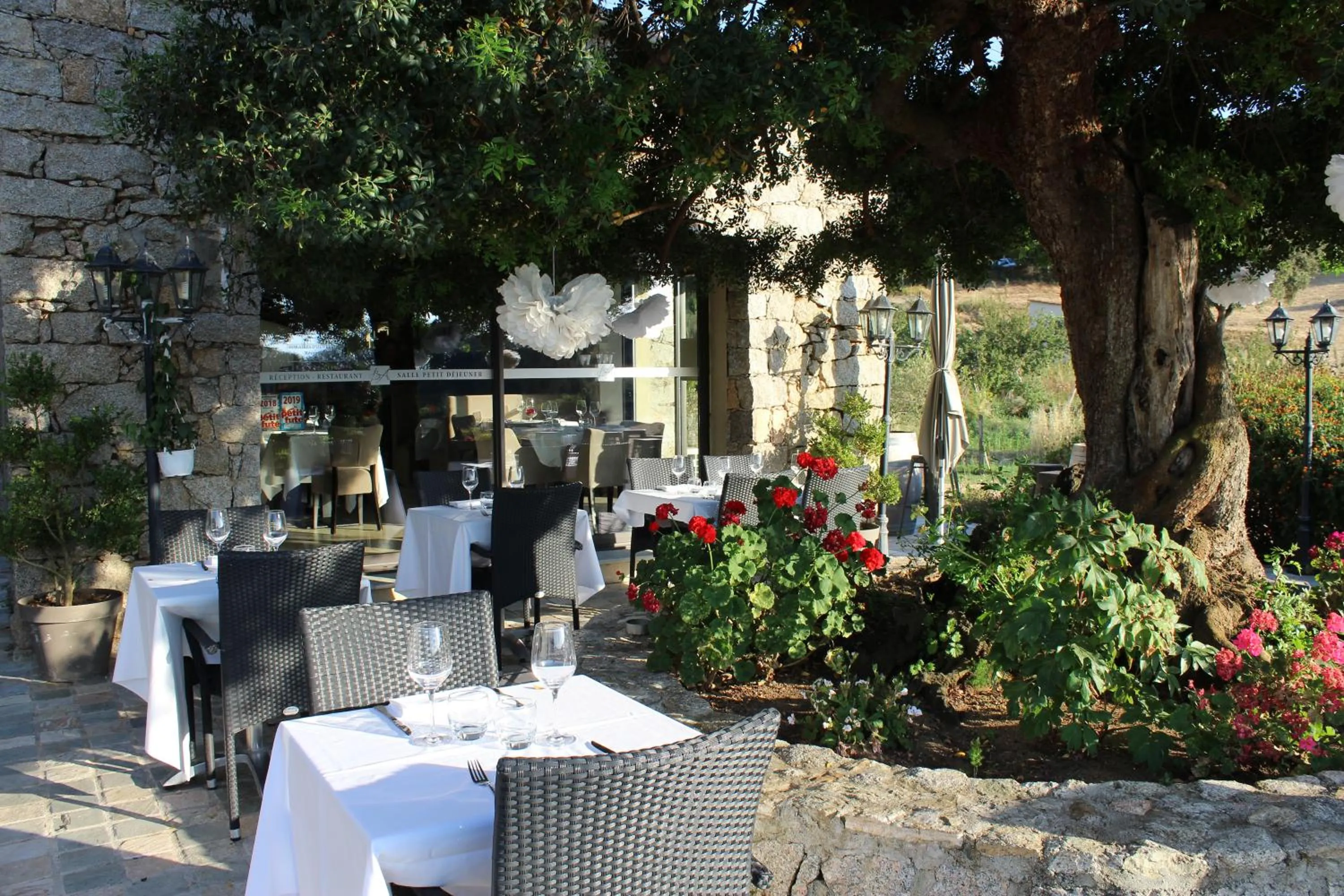 Restaurant/places to eat in Hotel & Restaurant Les Bergeries d'Alata
