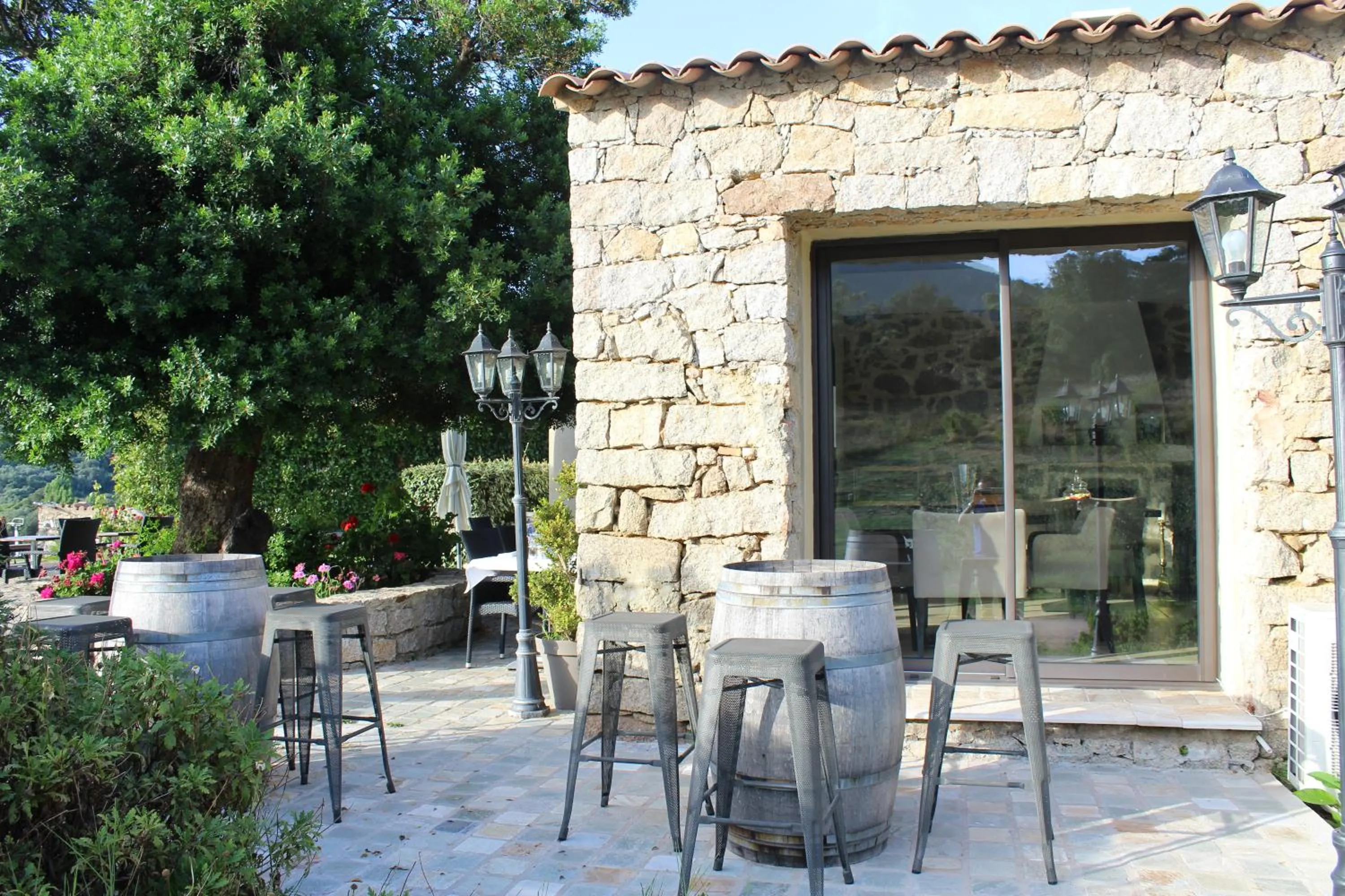 Property building in Hotel & Restaurant Les Bergeries d'Alata