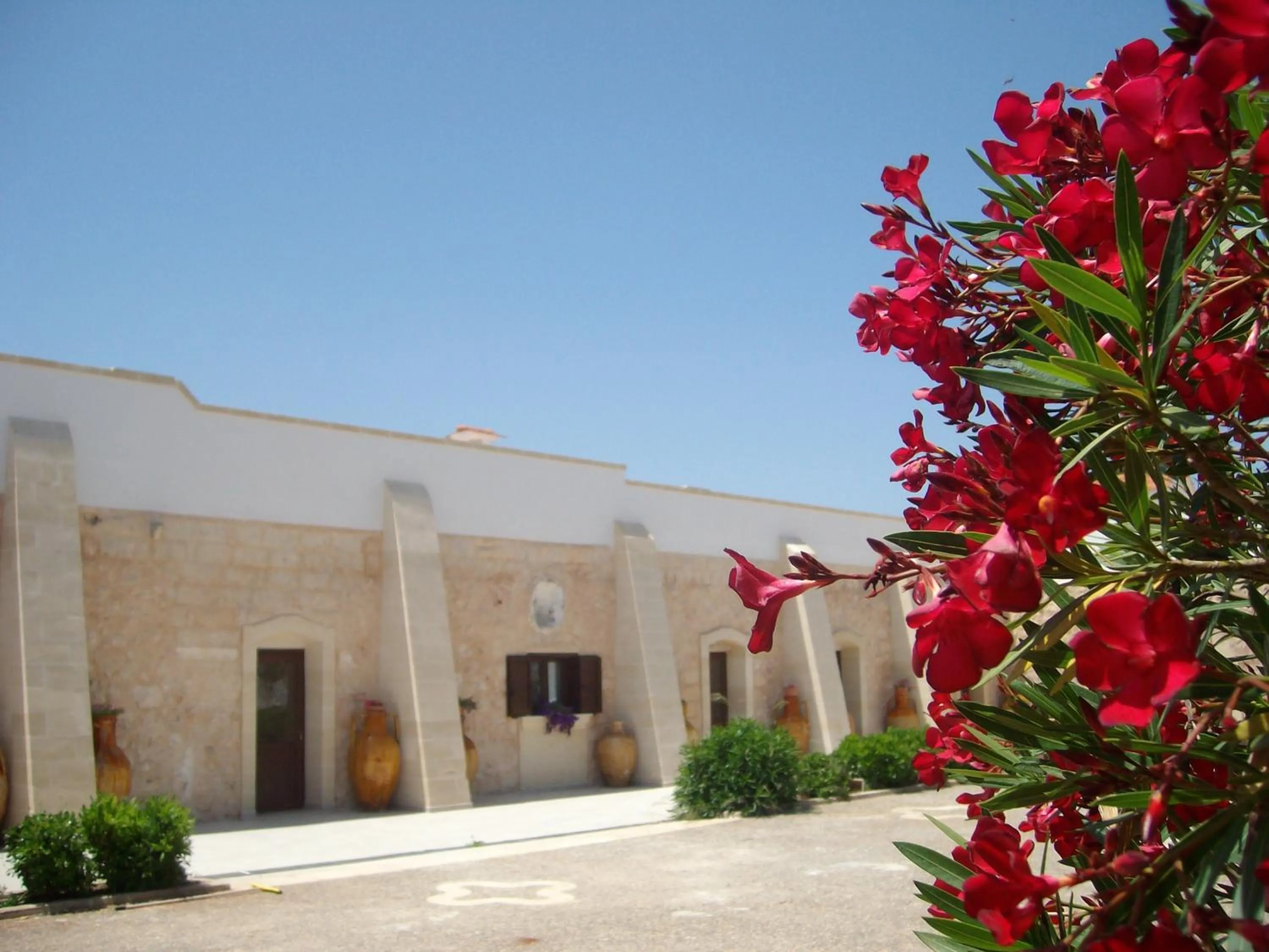 Facade/entrance in Masseria Nuova