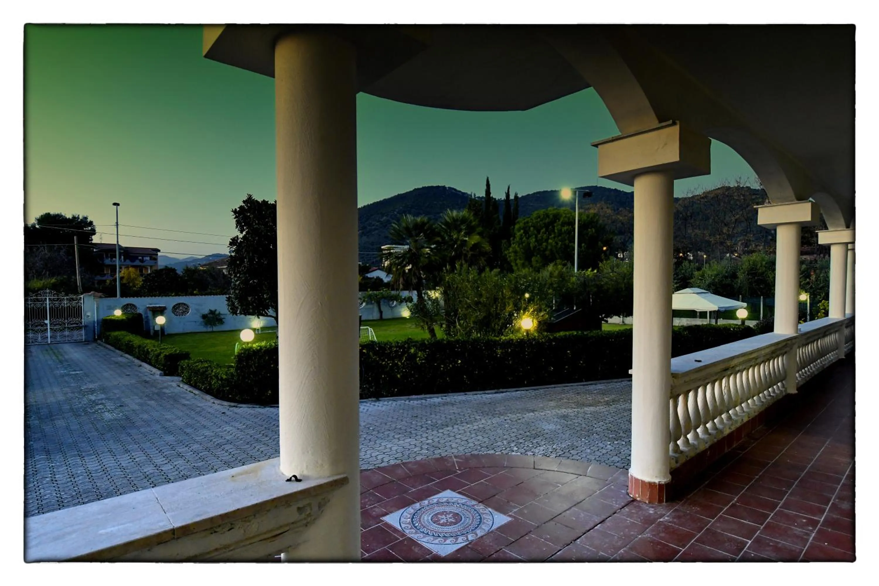 Garden view in Villa Costiera Salerno