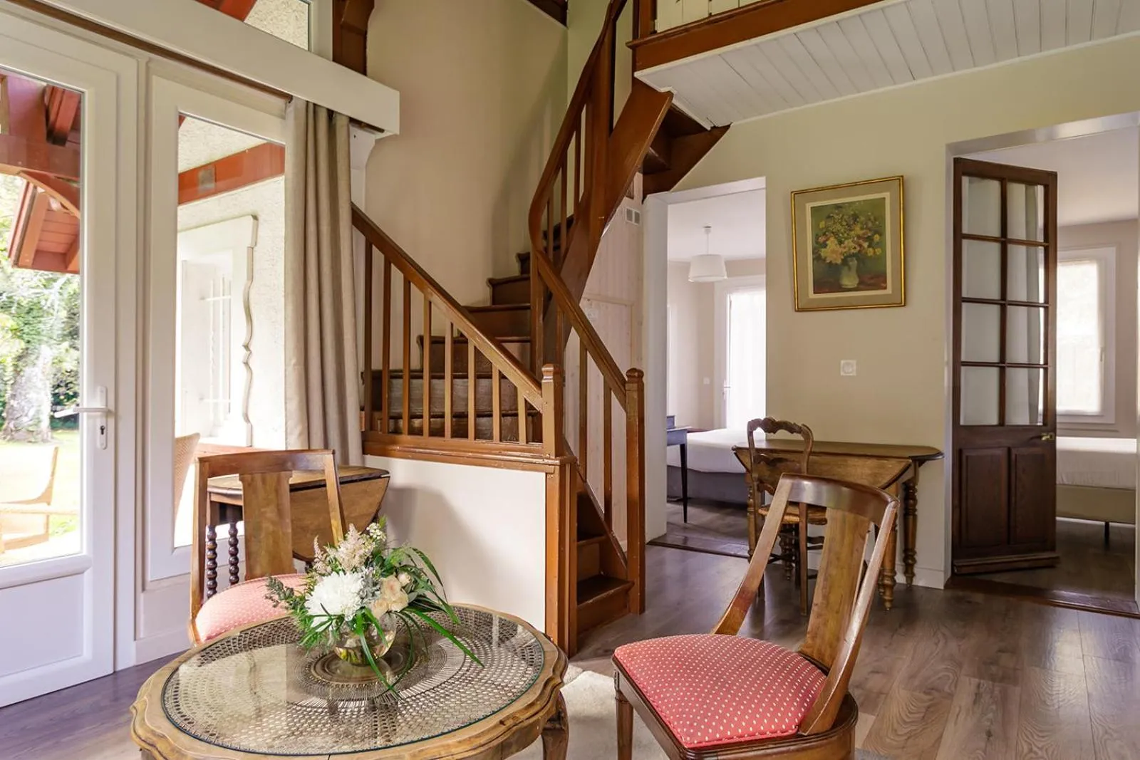 Living room in La Verniaz et ses Chalets