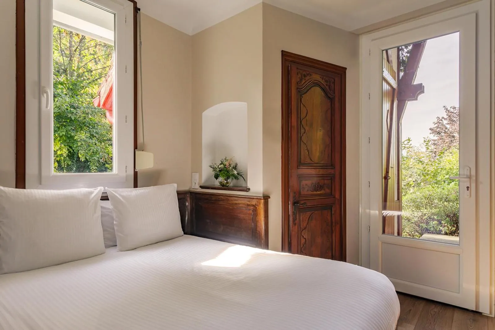 Bedroom, Bed in La Verniaz et ses Chalets