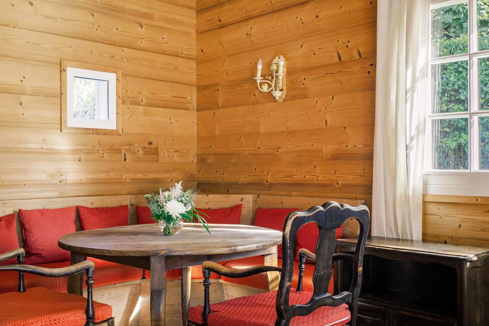 Living room in La Verniaz et ses Chalets